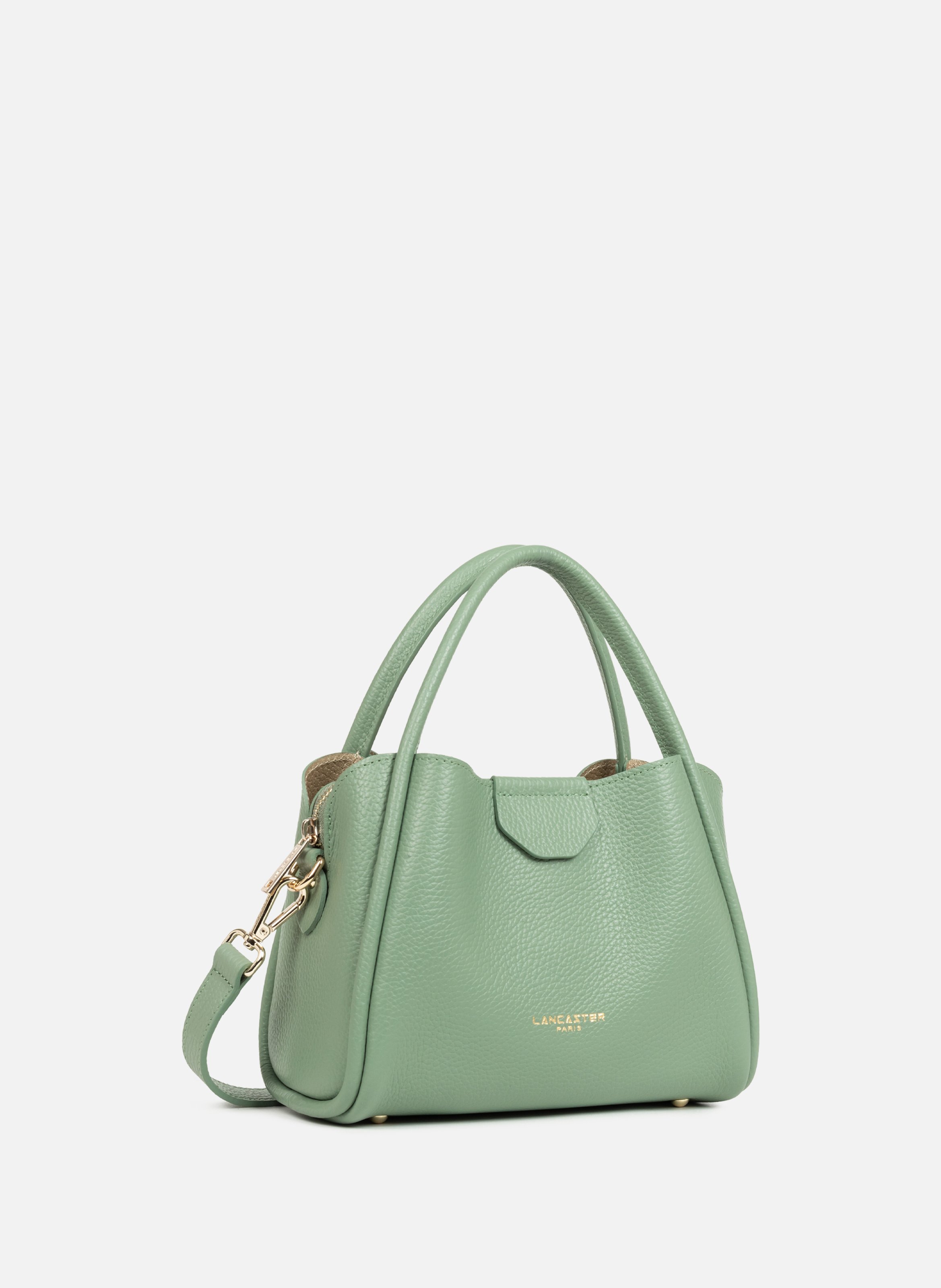 Small handbag - Ida Double LANCASTER Green