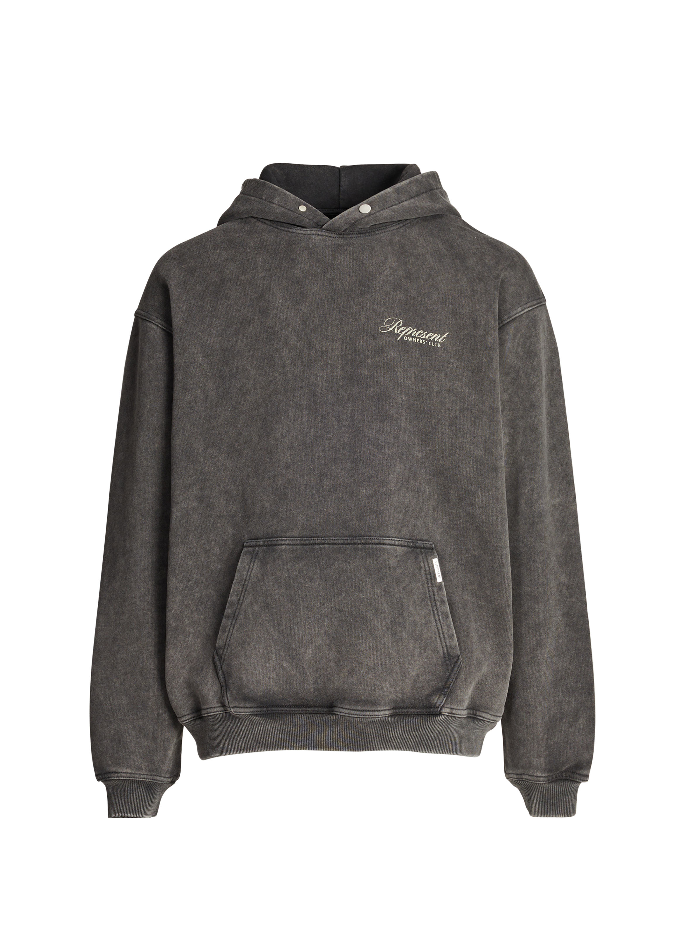 REPRESENT Sweatshirt à capuche en coton Gris