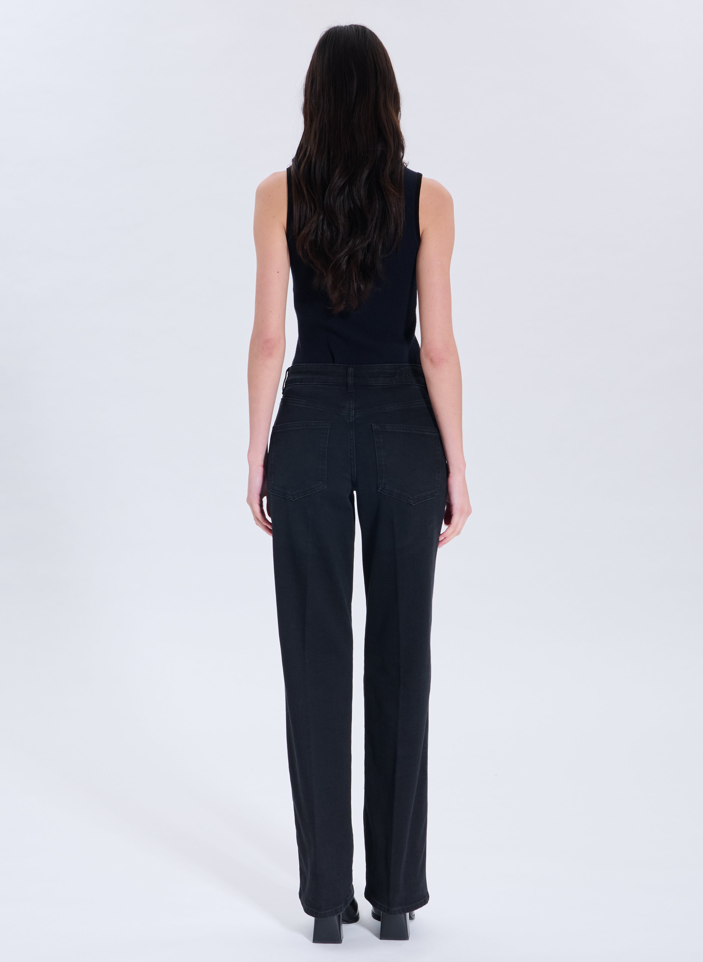 Jean  popus ZAPA Noir