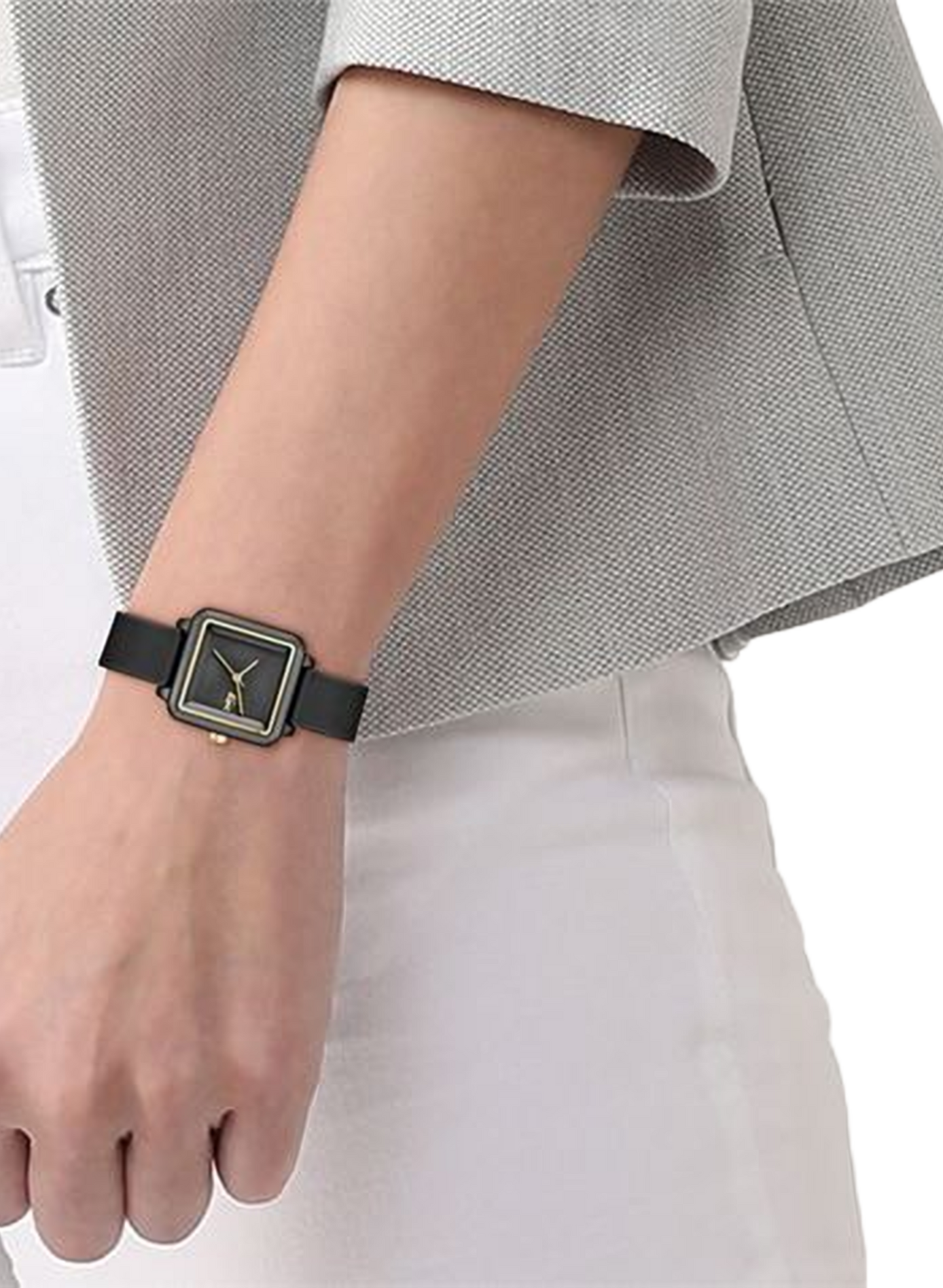 Montre quartz Lacoste.12.12 Flow en silicone LACOSTE MONTRES Noir