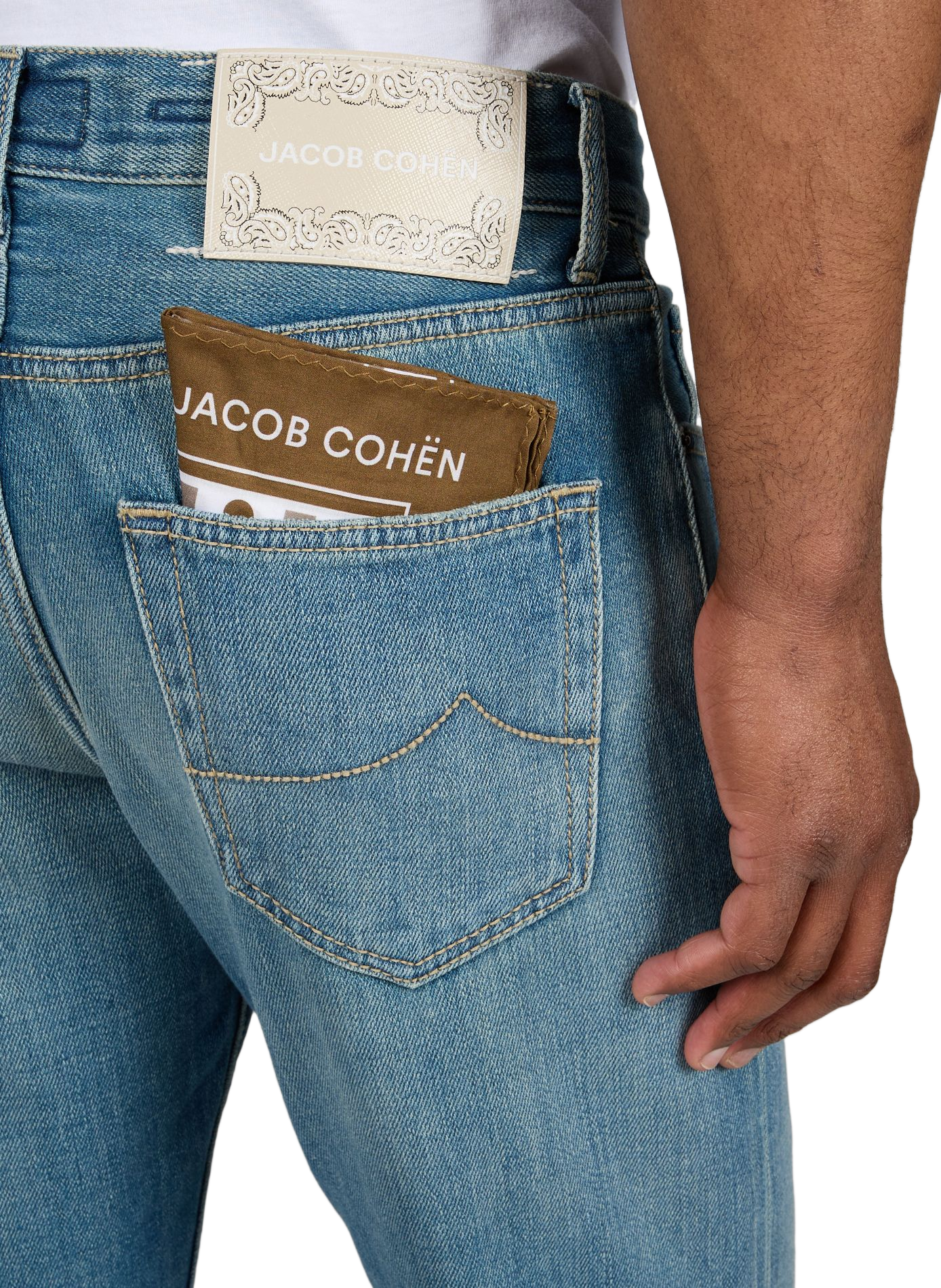 Cotton jeans JACOB COHEN Blue