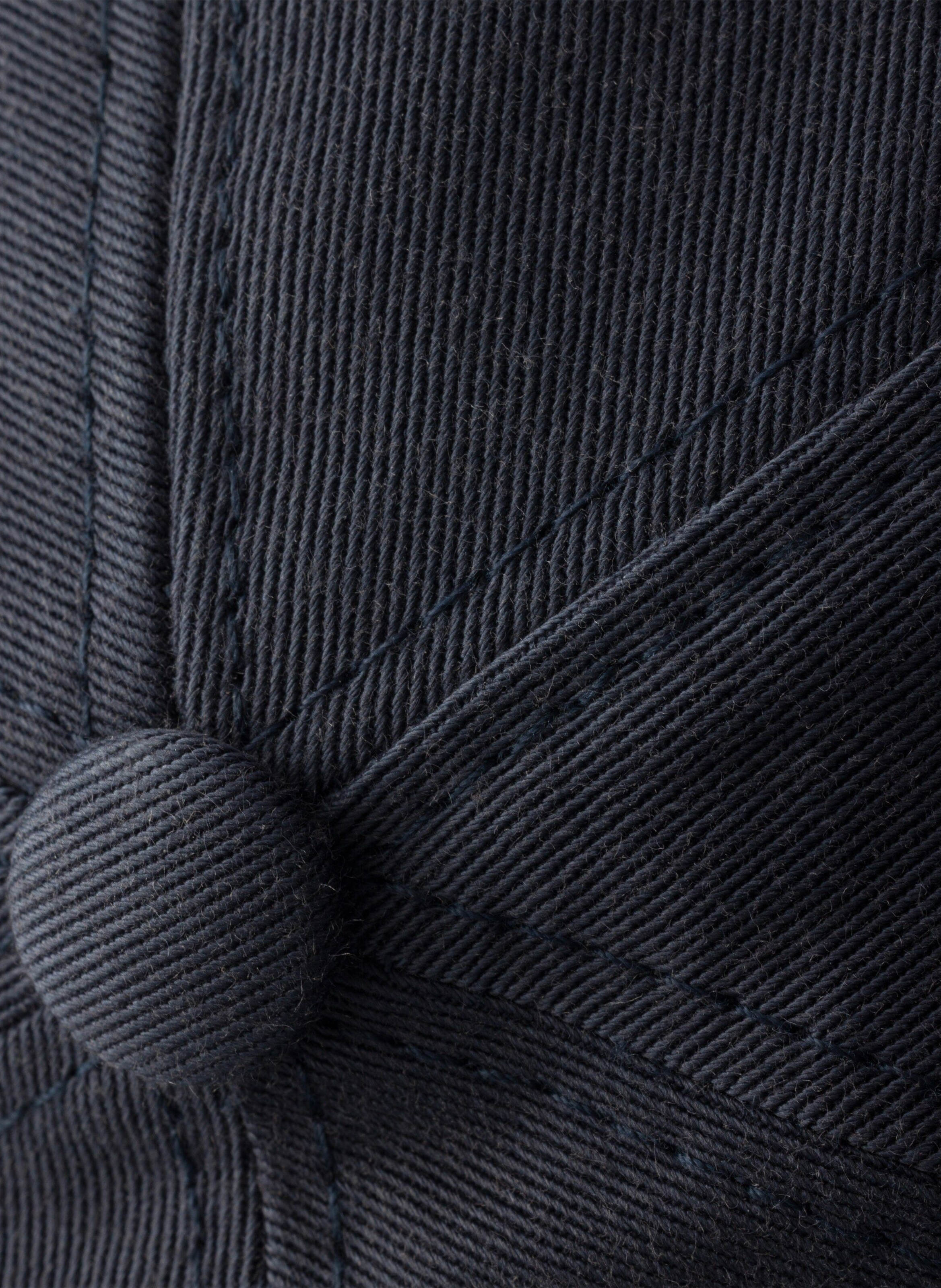 Ancienne casquette de baseball en gabardine PRADA Bleu