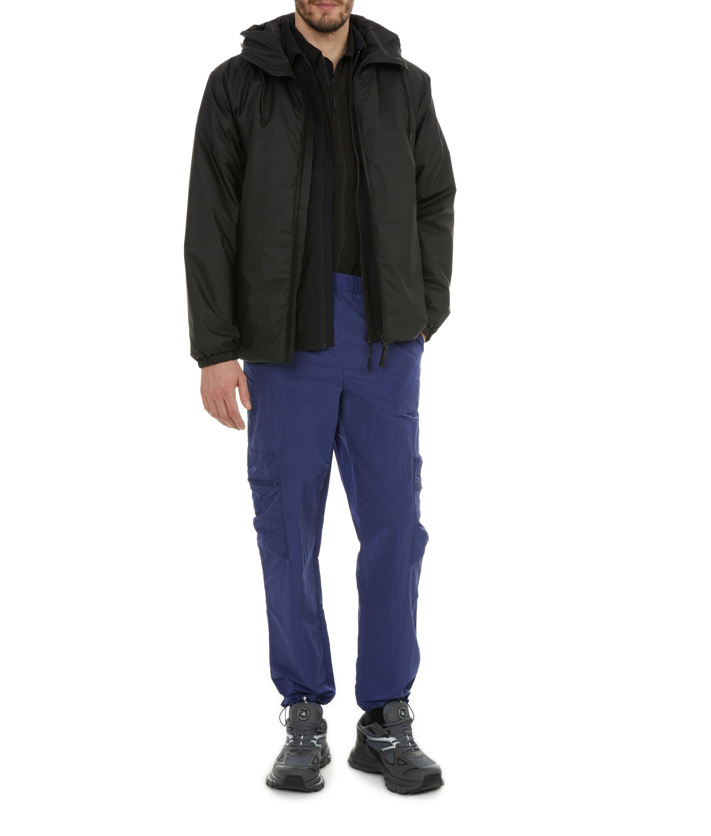 Waxed jacket  RAINS Black