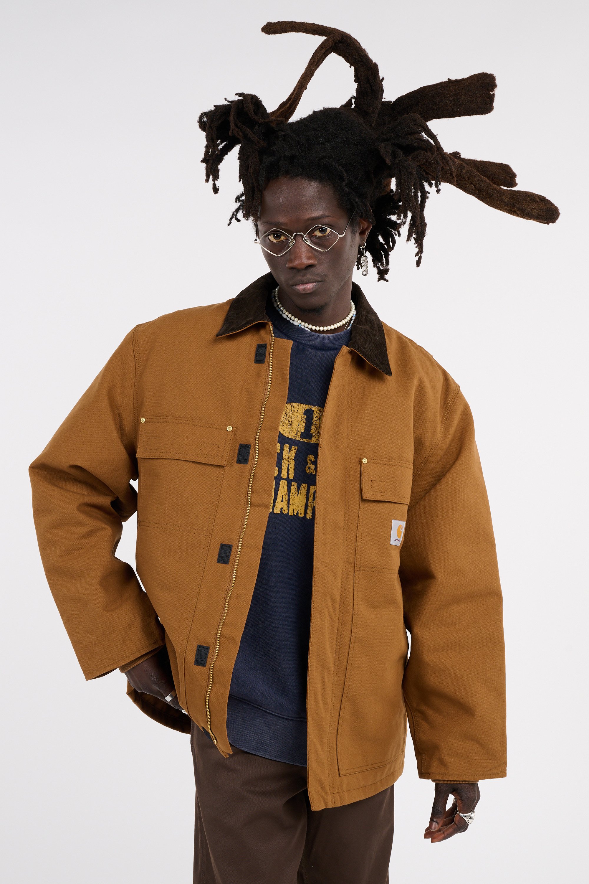 Veste og arctic coat CARHARTT WIP Marron