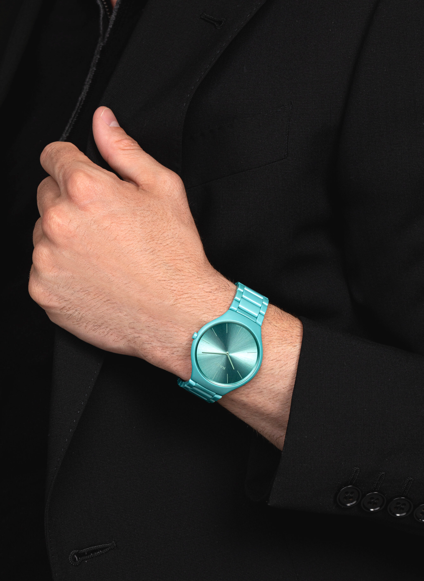 Montre quartz en céramique RADO Vert