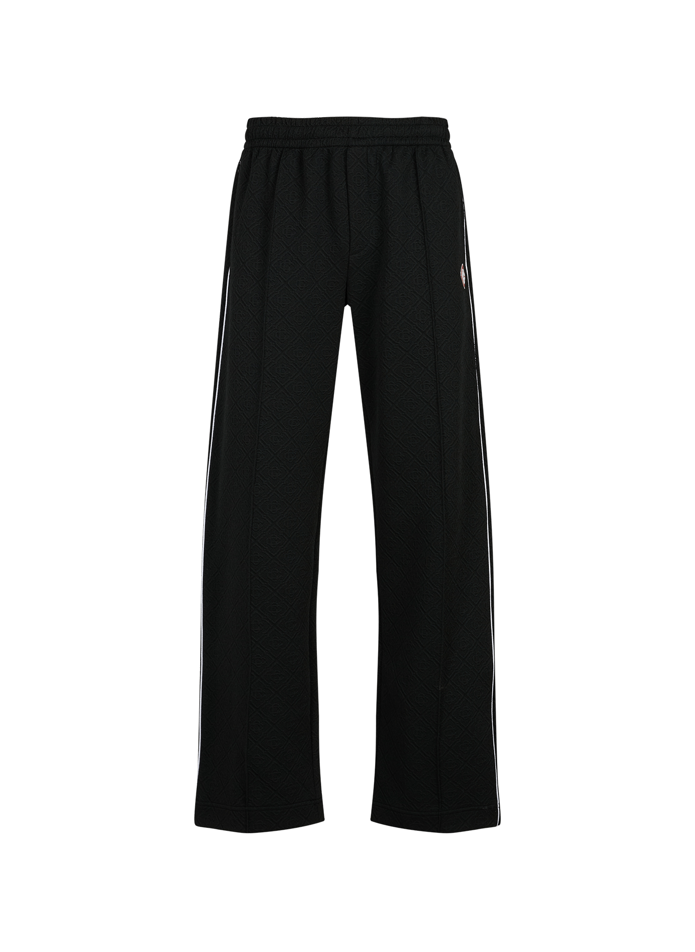 Logo-print cotton blend pants CASABLANCA PARIS Black