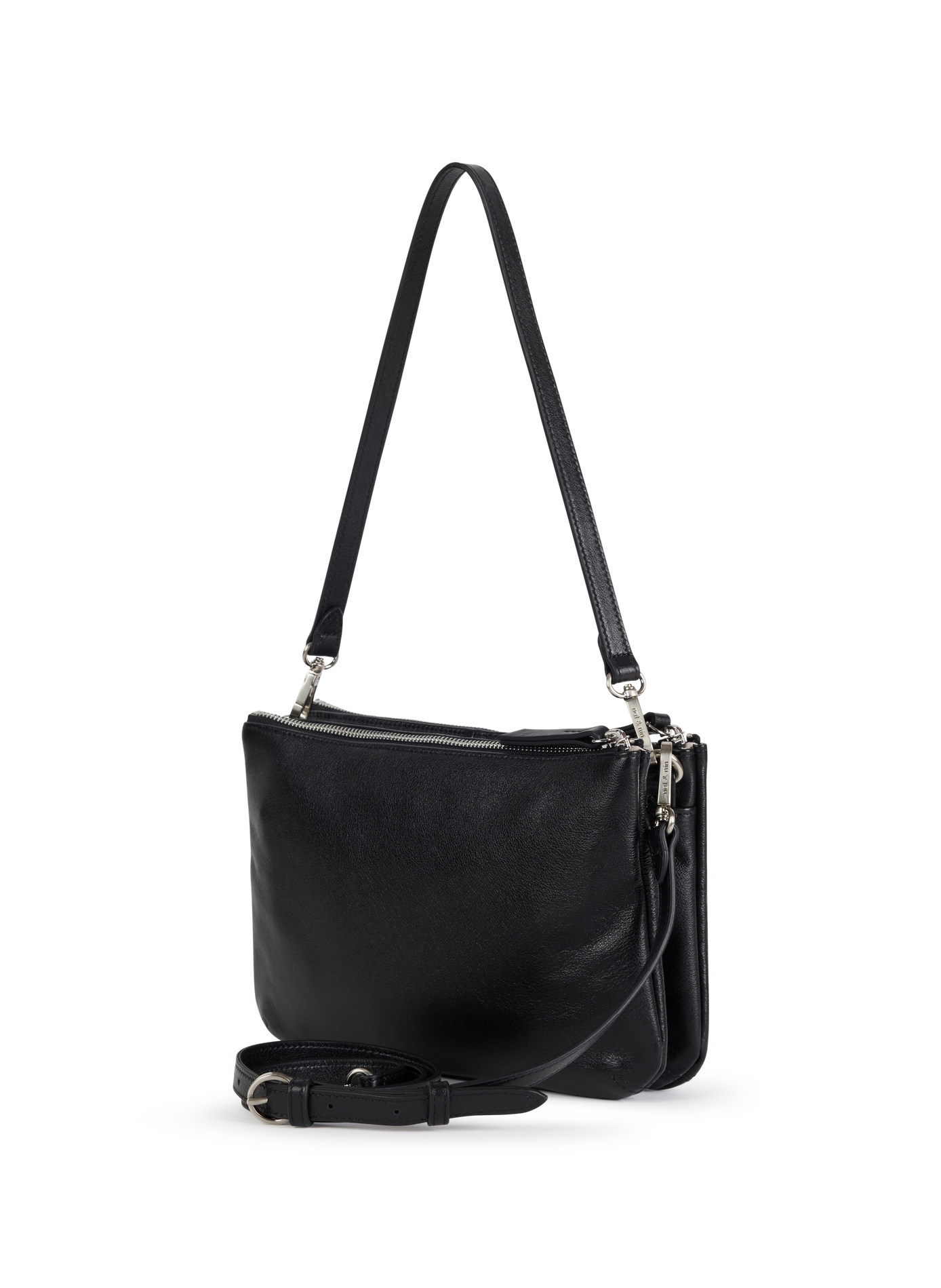 Sac bandoulière léopard NAT & NIN Noir