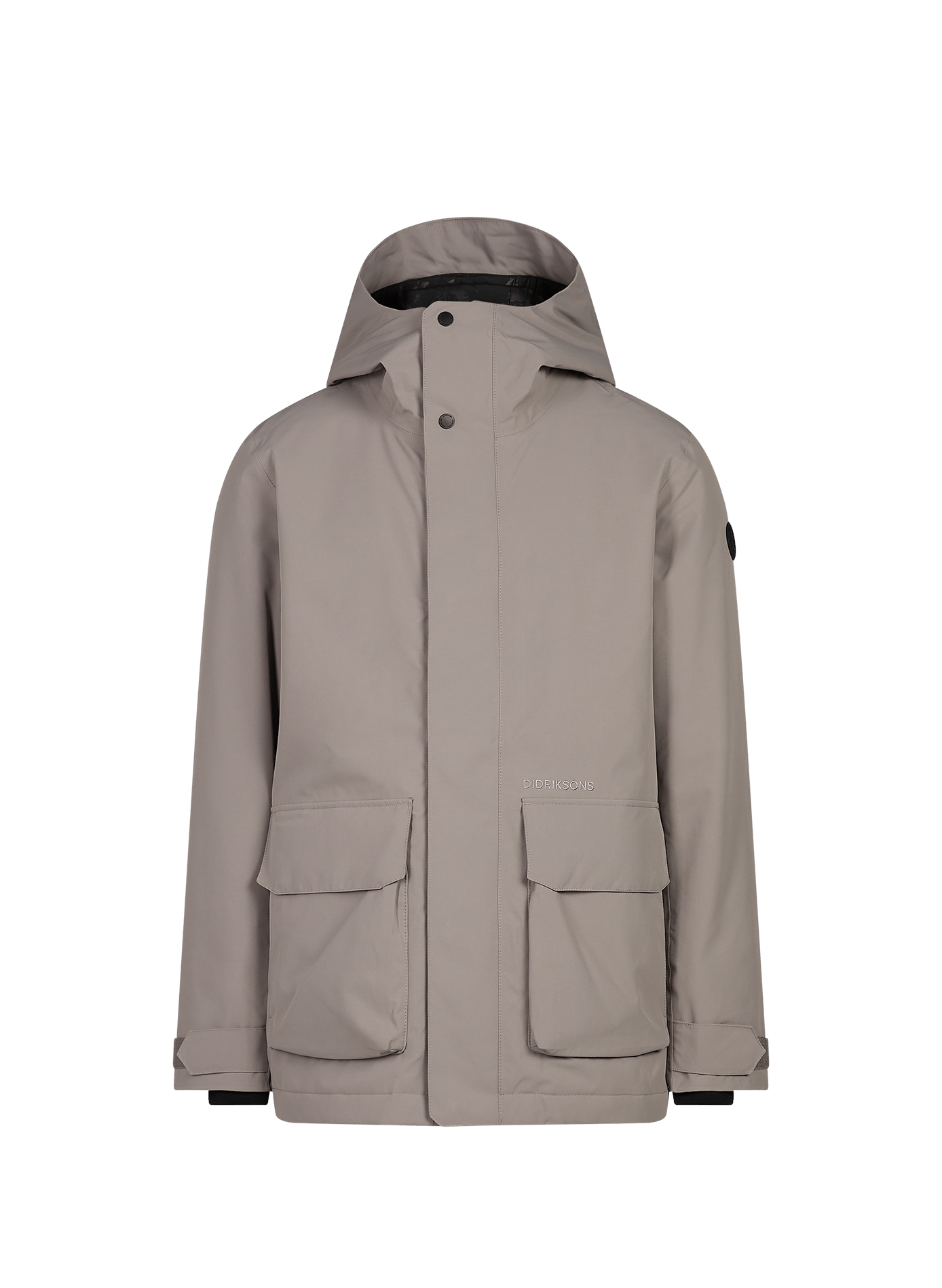 Straight hooded parka DIDRIKSONS Brown