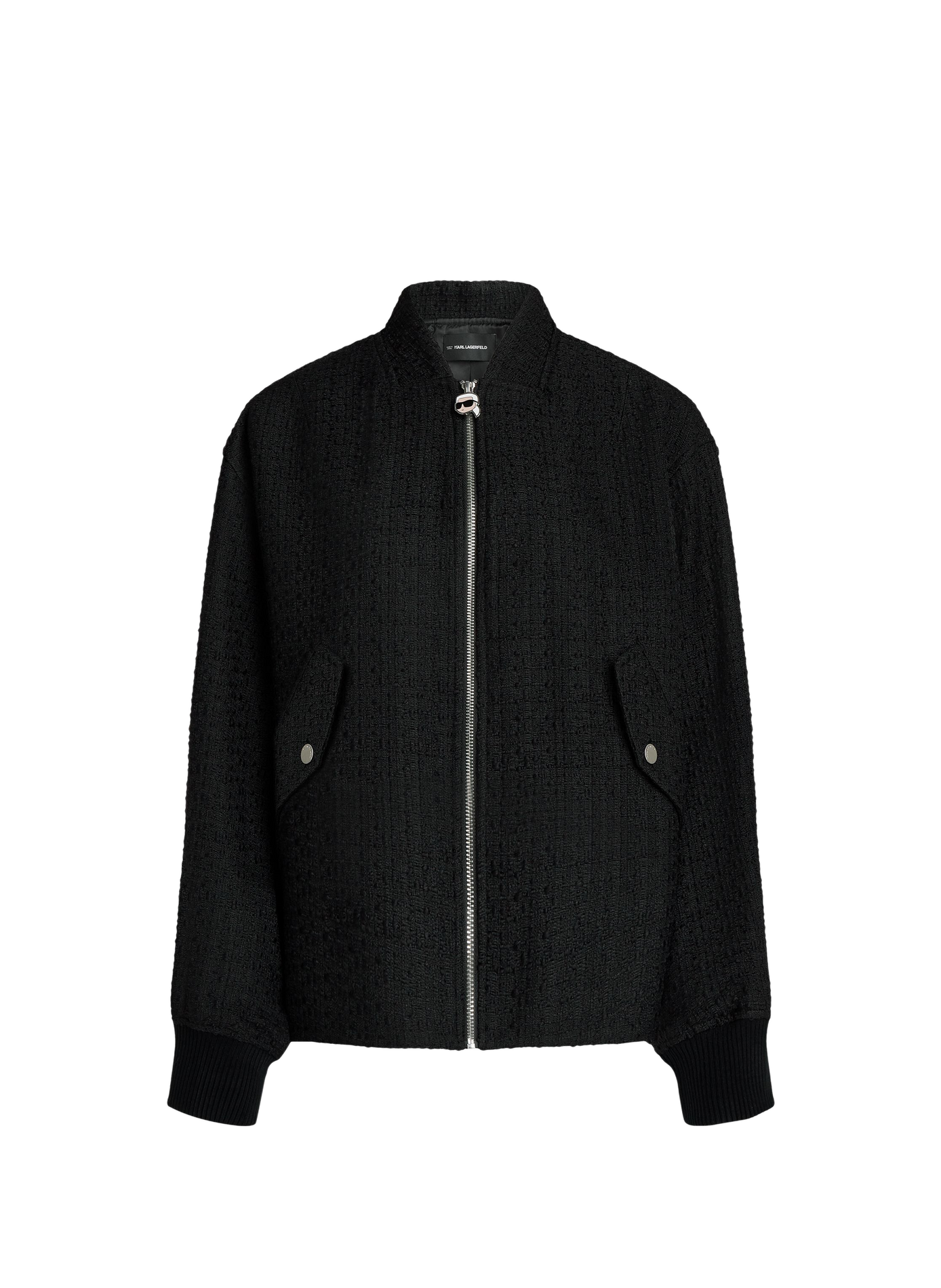 Bomber jacket KARL LAGERFELD Black