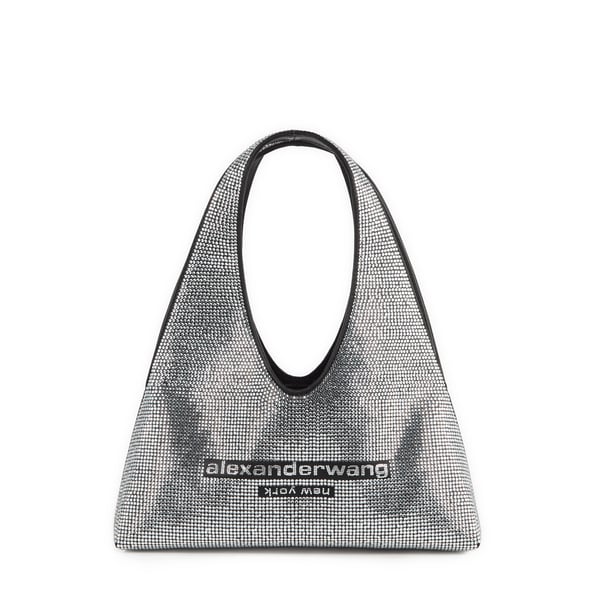 Sac mini Hobo à strass Sac mini Hobo à strass