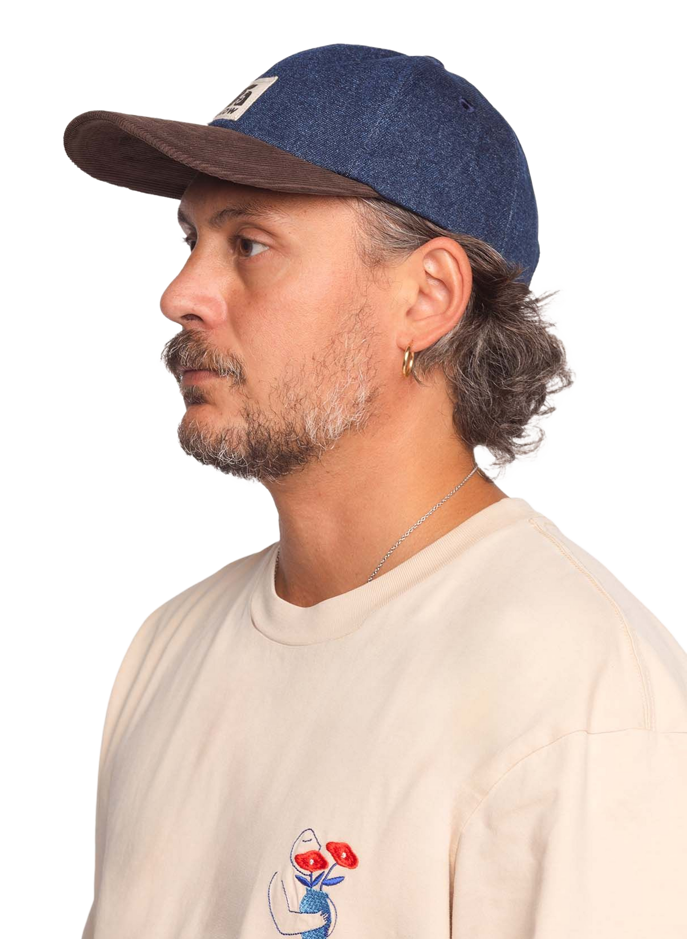 Casquette en coton  | Bleu OLOW Homme