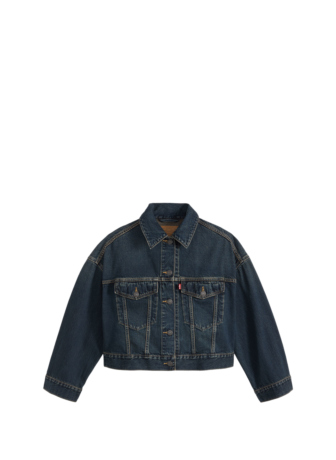 Jacke mit klassischem Baumwollkragen LEVI'S Blau
