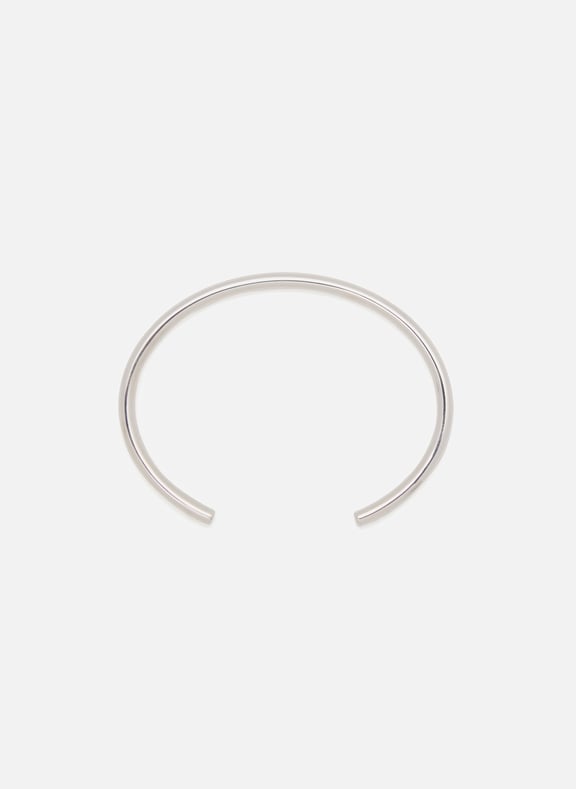 ?Le 15 Grammes? Polished Sterling Silver Rounded Cuff Bracelet LE GRAMME ?Le 15 Grammes? Polished Sterling Silver Rounded Cuff Bracelet LE GRAMME