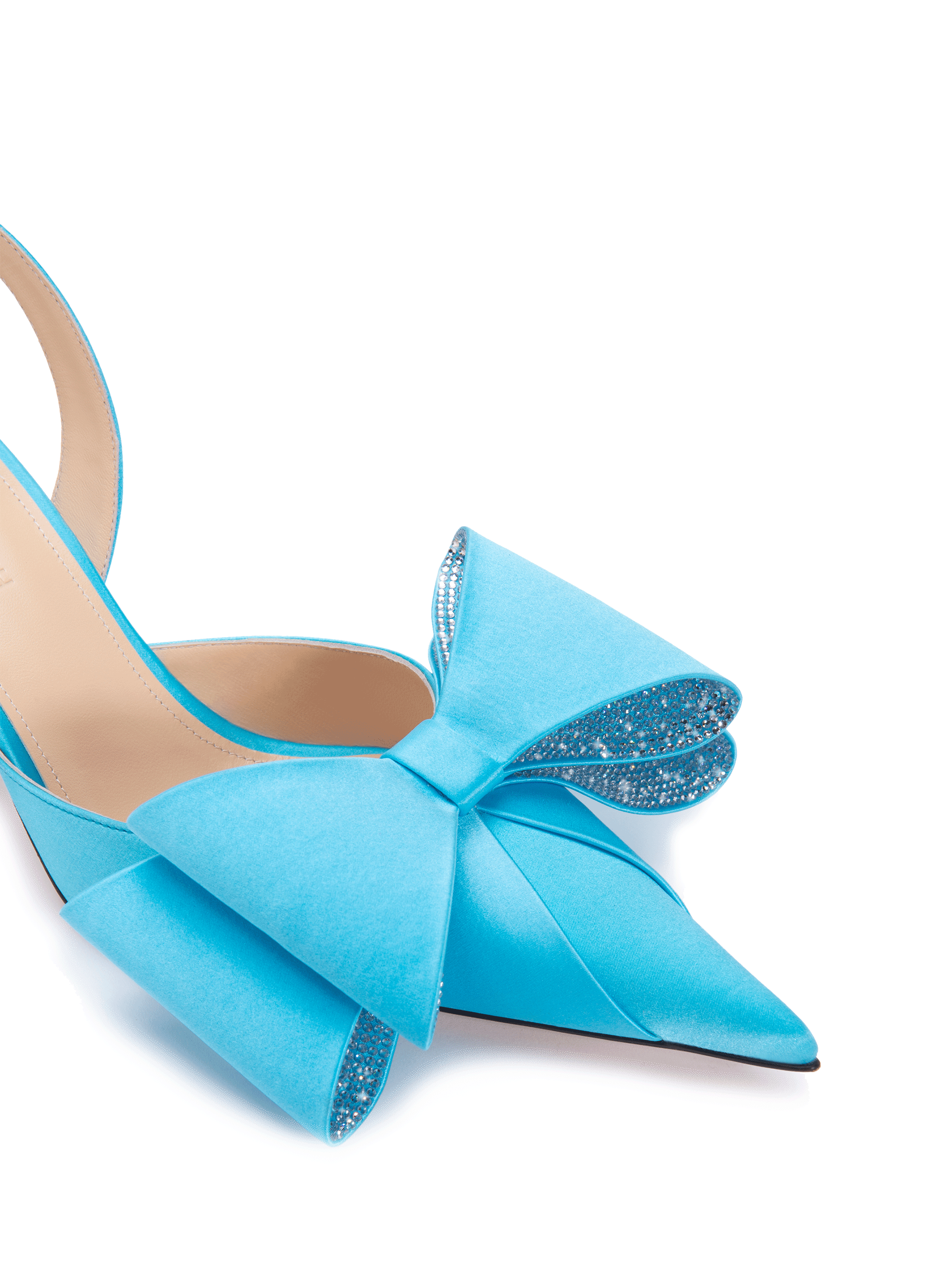 Escarpins en soie Le Cadeau MACH & MACH Bleu