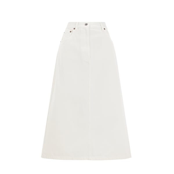 Jupe midi en jean Jupe midi en jean