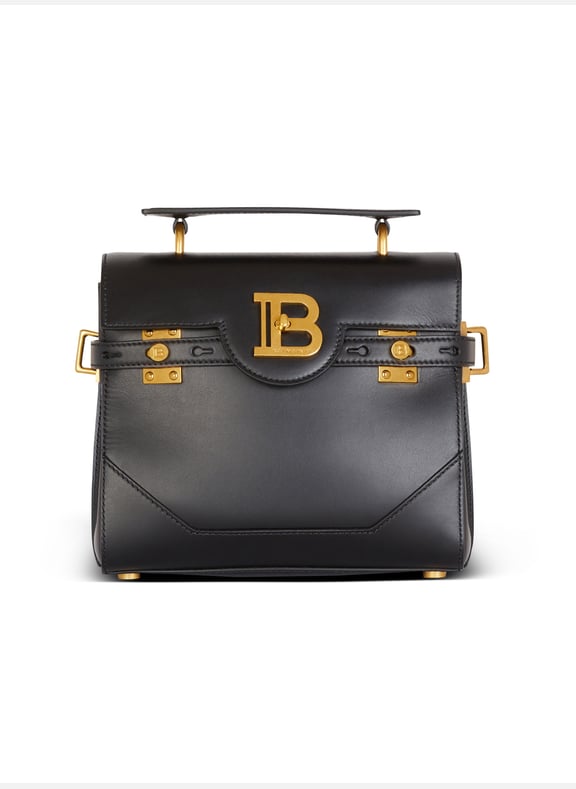 Sac b-buzz23 en cuir lisse Noir by BALMAIN BALMAIN Sac b-buzz23 en cuir lisse Noir