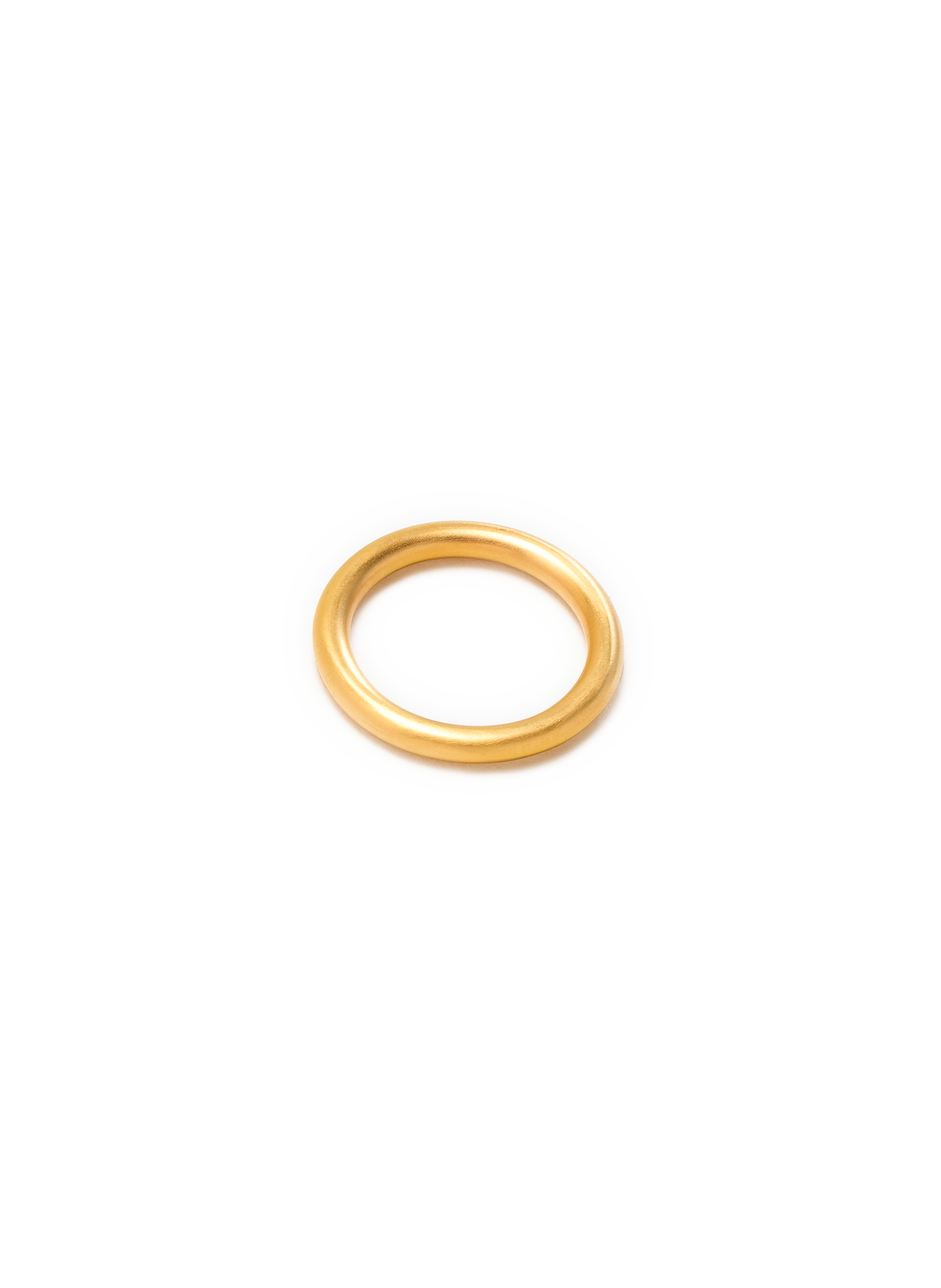 Bague anneau 3.0 mat en vermeil ALT PARIS Doré