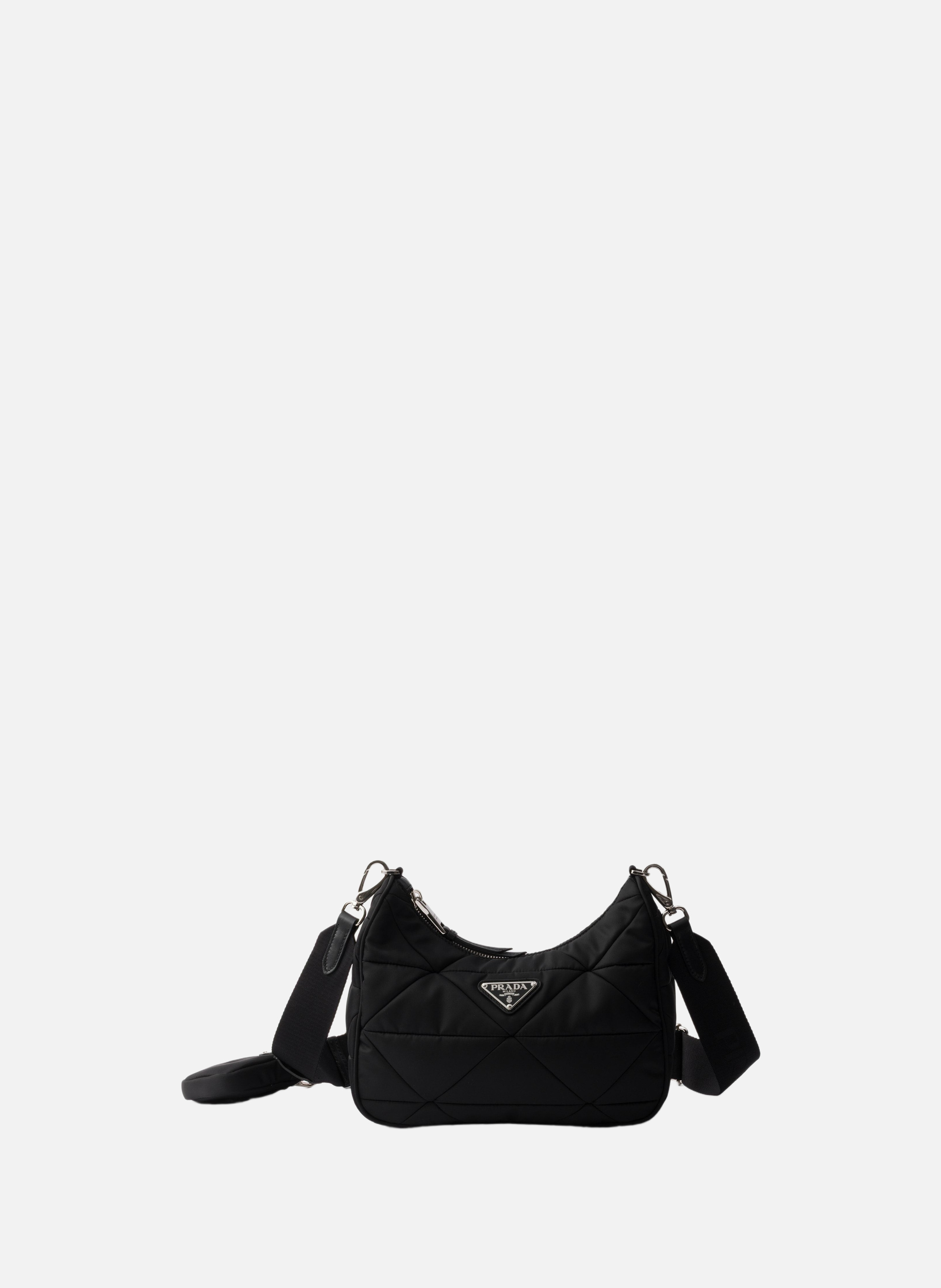 Sac en re-nylon matelassé PRADA Noir