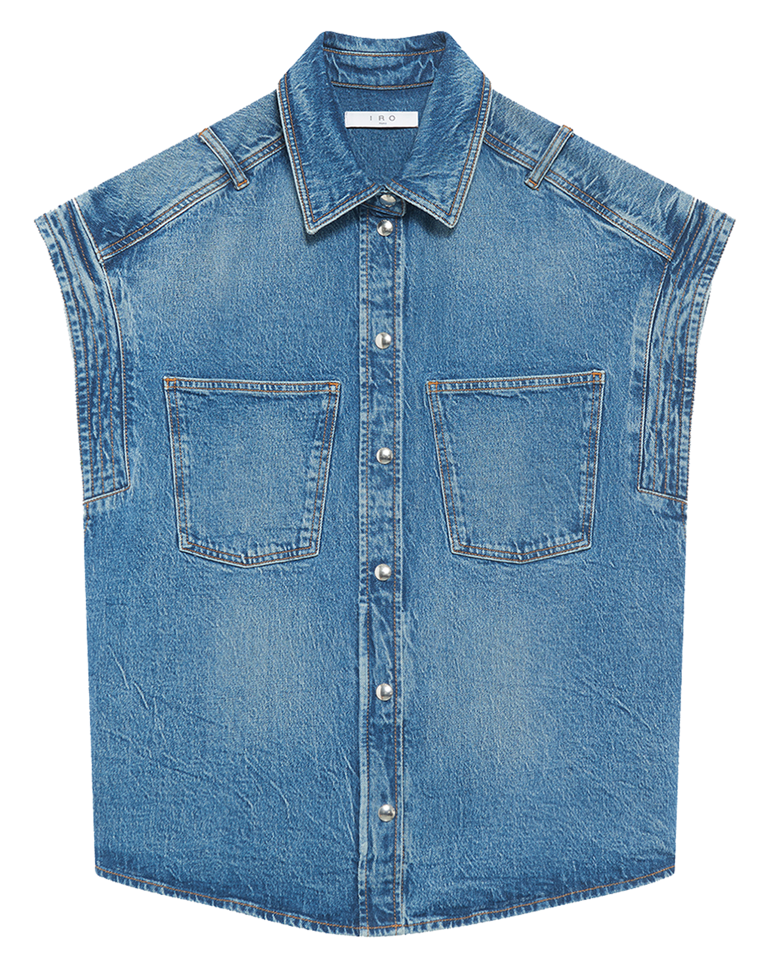 Chemise col classique en coton elycia IRO 