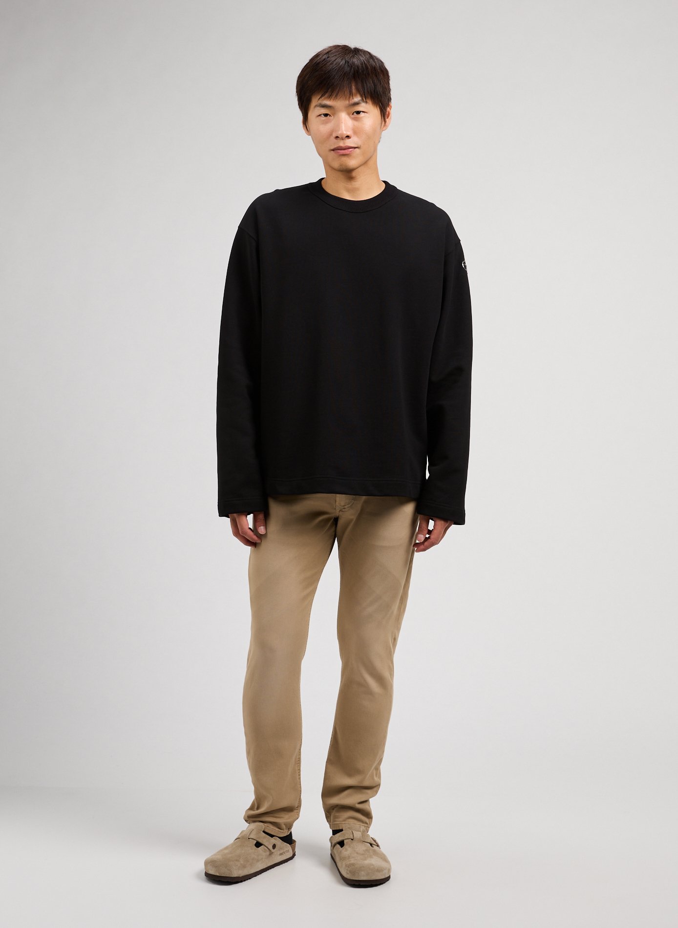 Sweatshirt aus Baumwolle S-Macs-Hood-Od DIESEL Schwarz