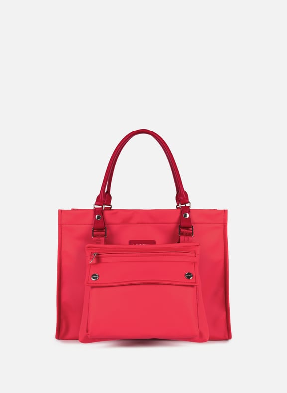 Multi-purpose tote bag - Storm KBA RU Red by LANCASTER LANCASTER Multi-purpose tote bag - Storm KBA RU Red