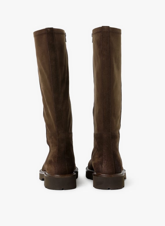Bottes Norize suédées  | Marron by GEOX Bottes Norize suédées  Marron