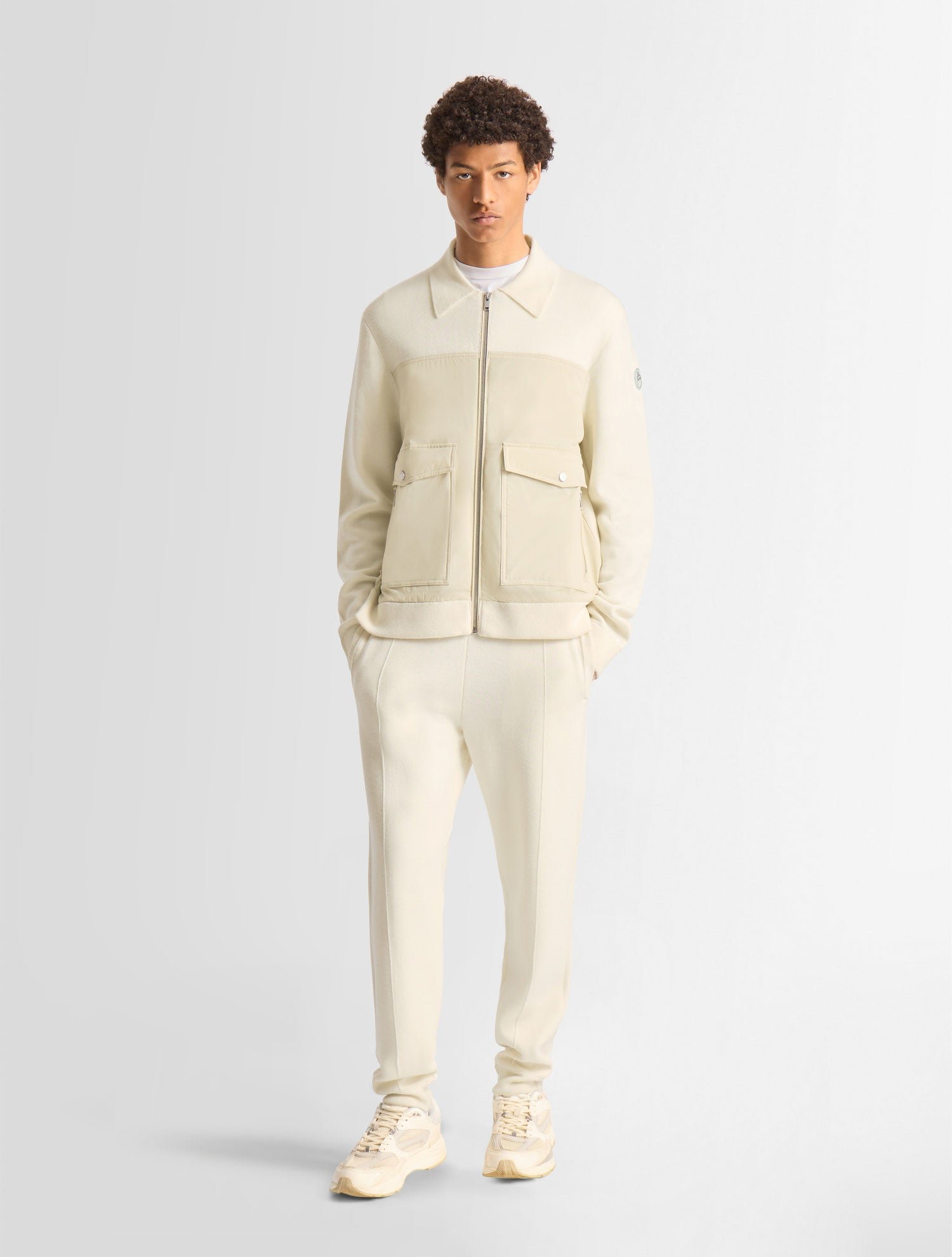 Veste eptona col tailleur coupe regular FUSALP Blanc