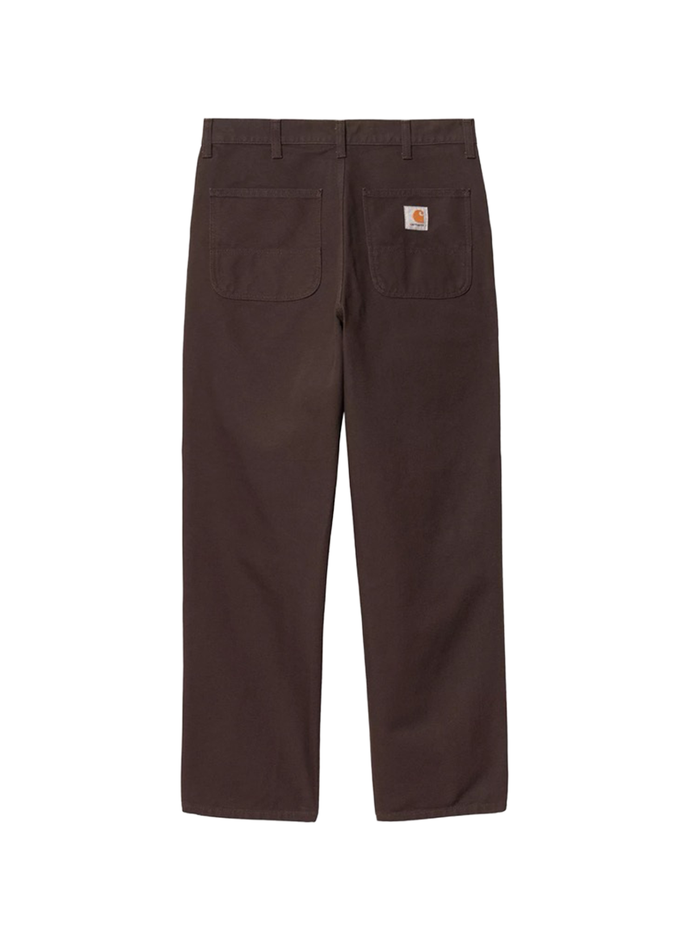 Straight-cut organic cotton jeans CARHARTT WIP Brown