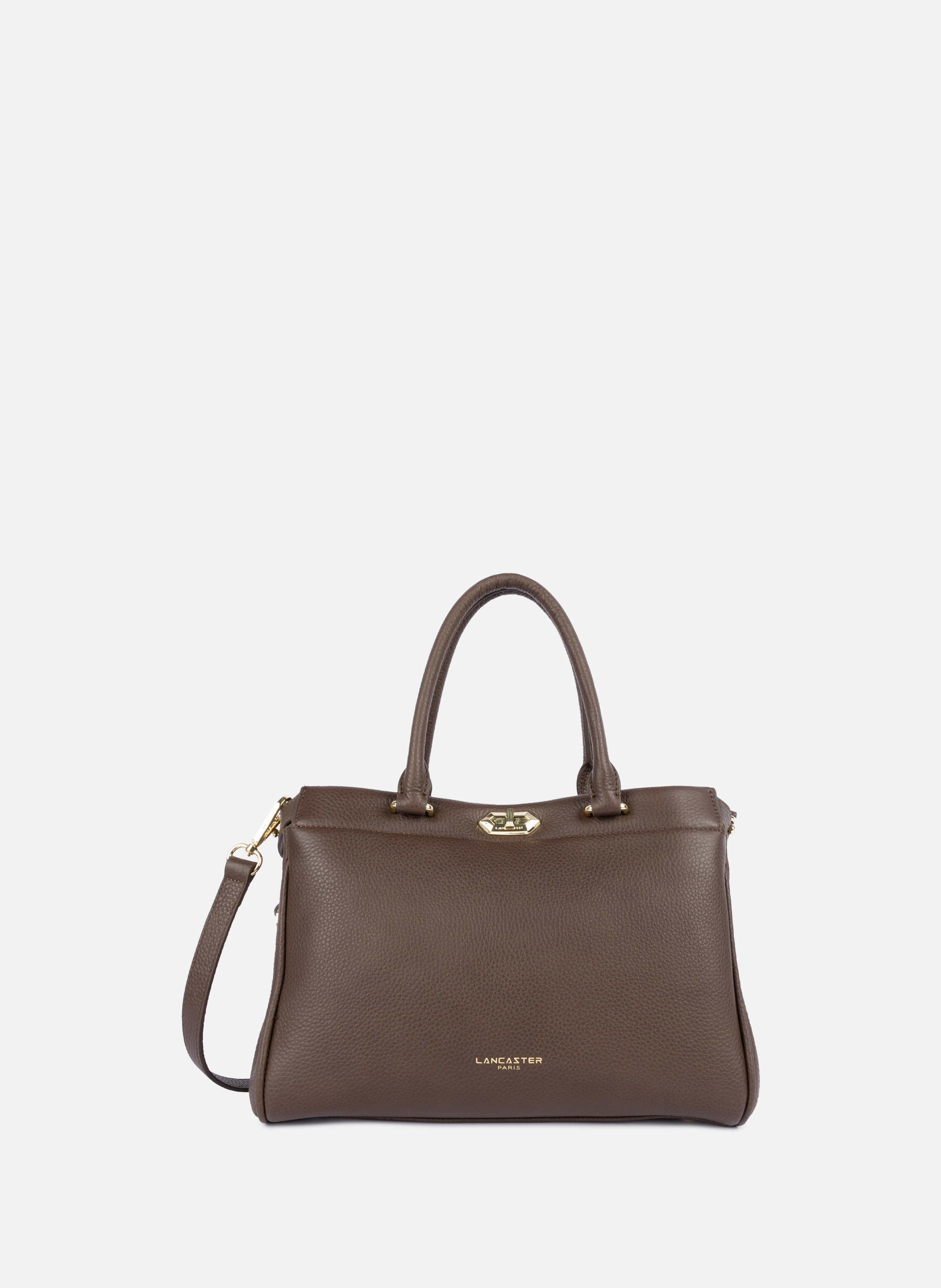 LANCASTER Sac cabas main - mademoiselle romy Marron