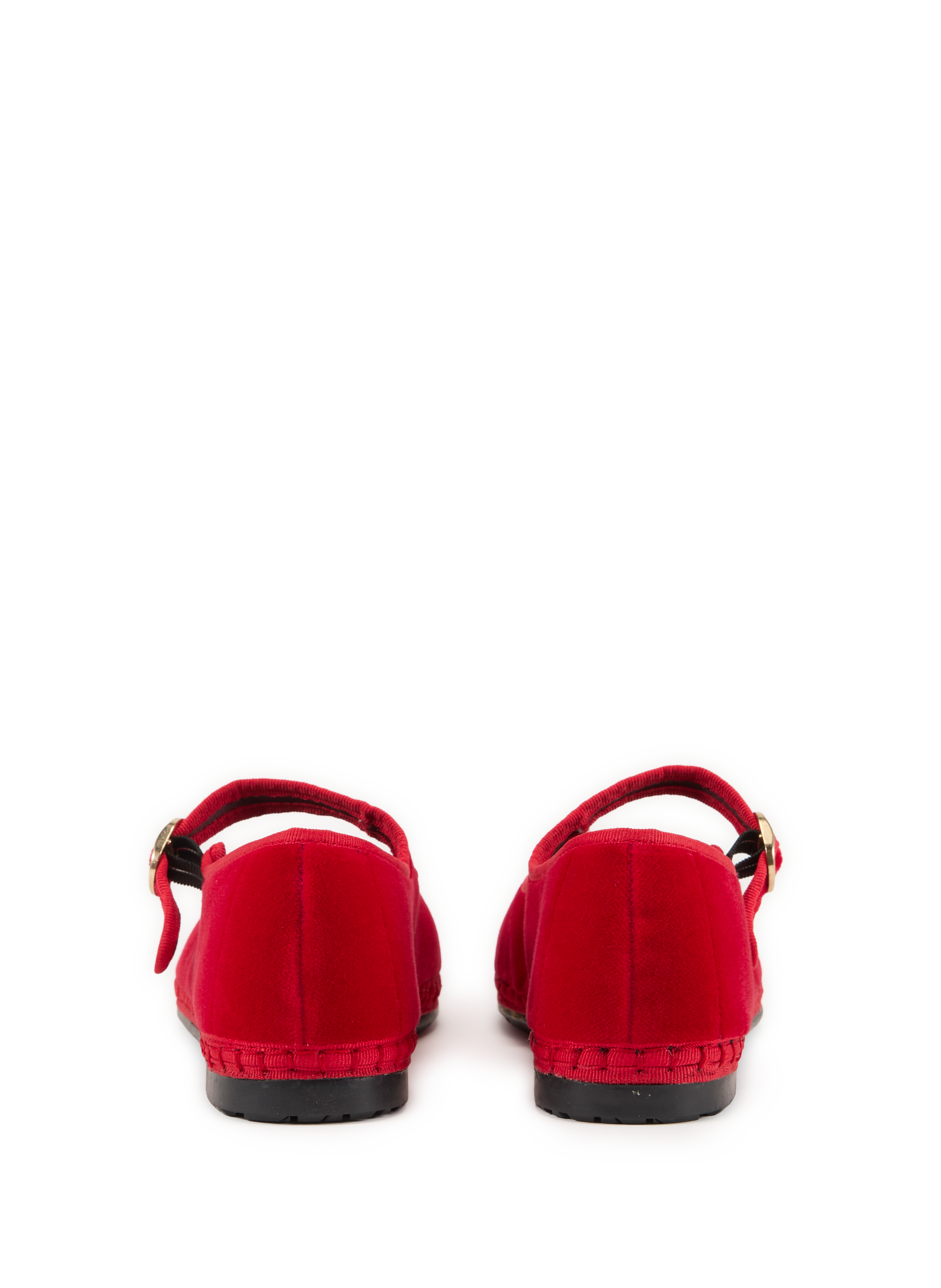 Ballerines Mellark en velours FLABELUS Rouge