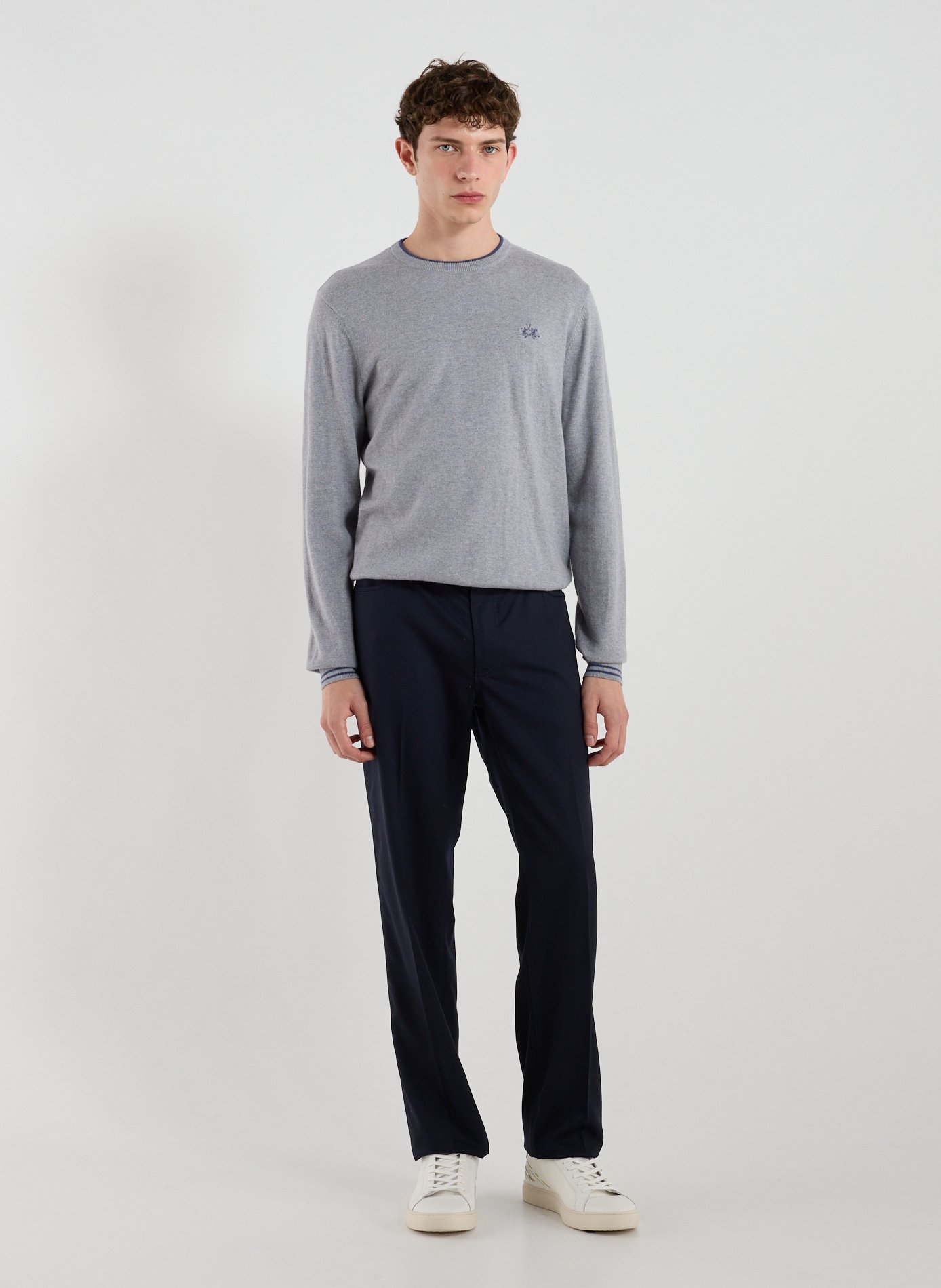 Night blue trousers - The Air Uniform EMPORIO ARMANI Blue