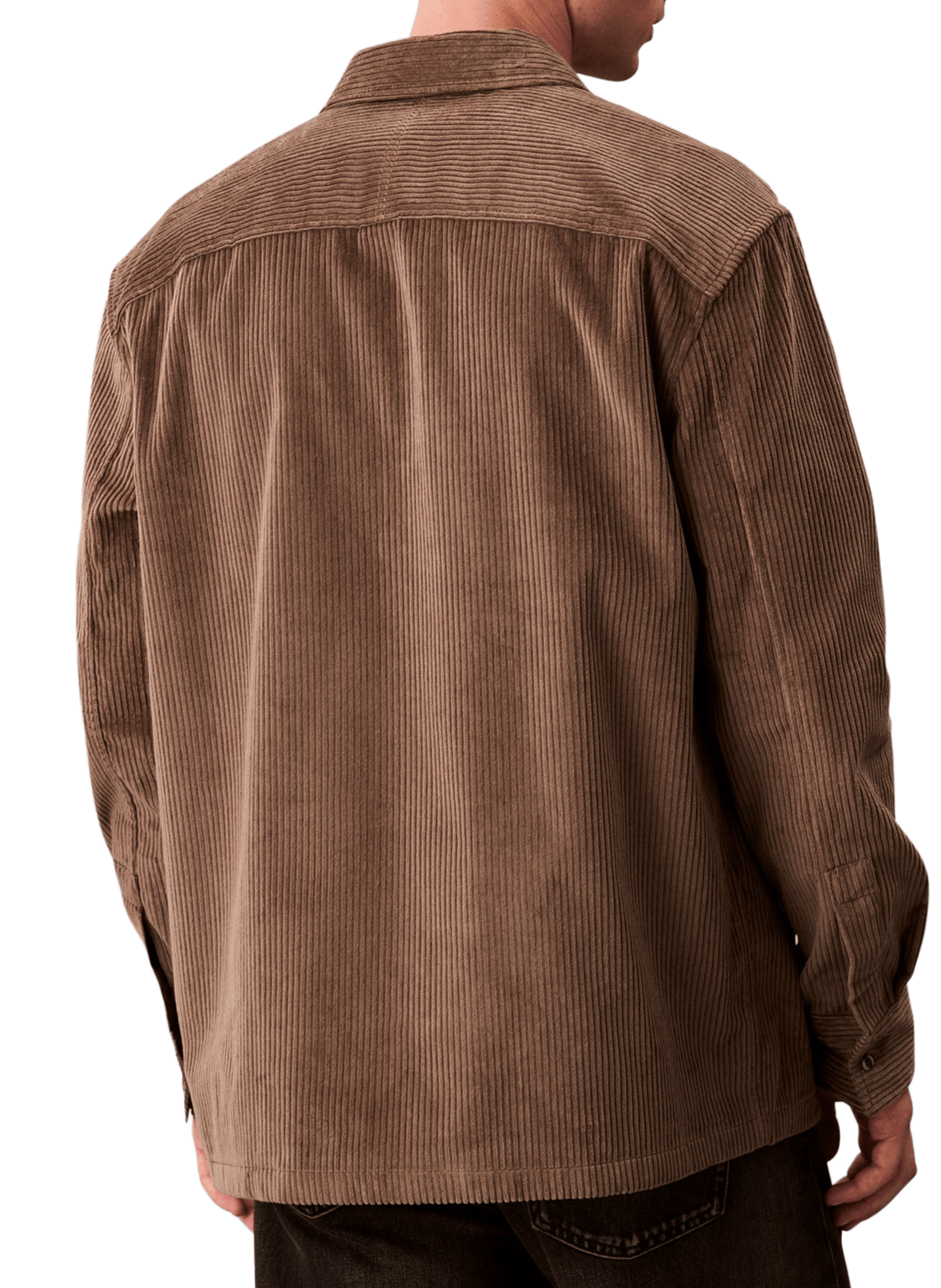Corduroy shirt CALVIN KLEIN Brown