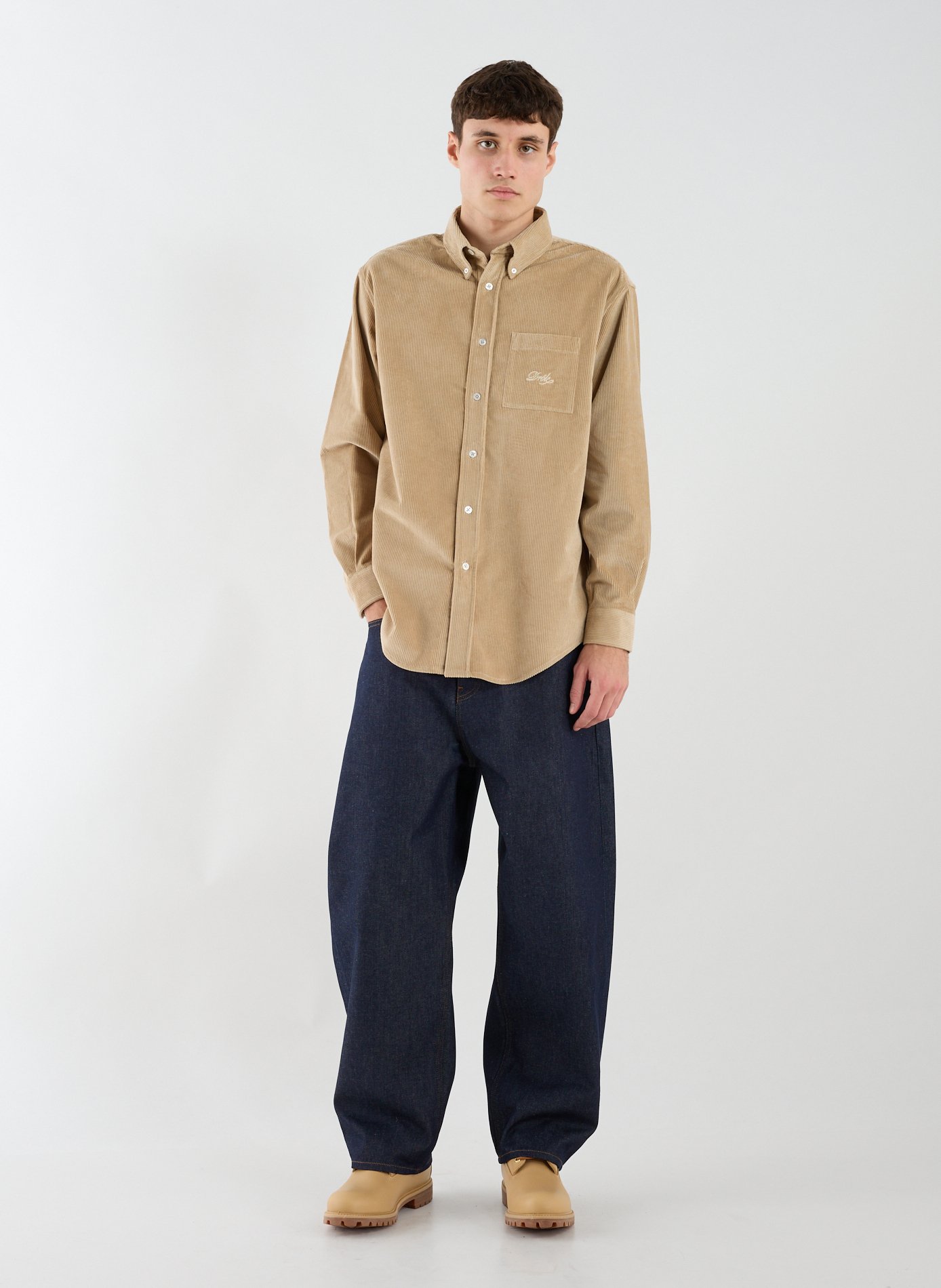 Jean oversize en coton biologique DROLE DE MONSIEUR Bleu