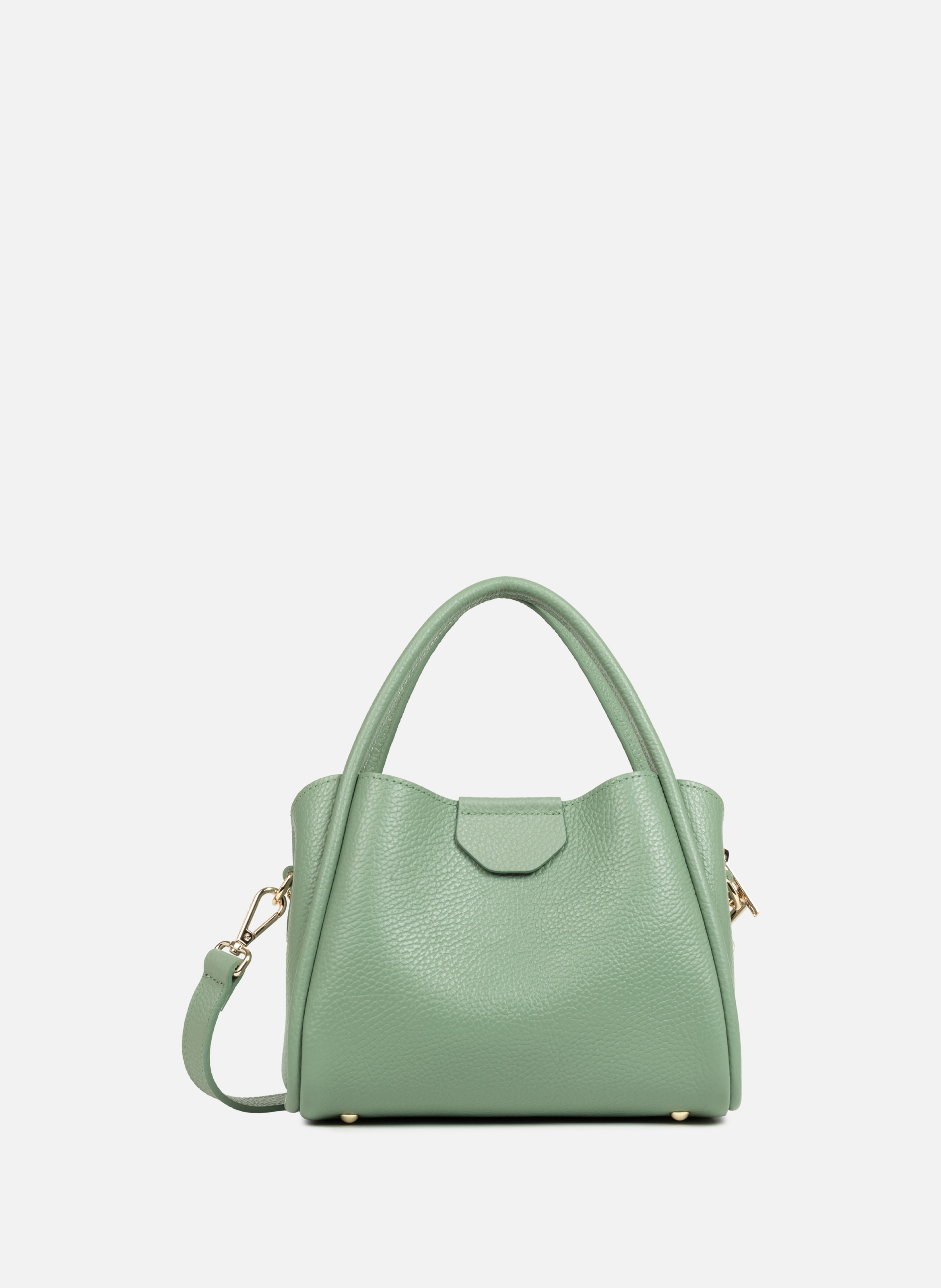 Small handbag - Ida Double LANCASTER Green