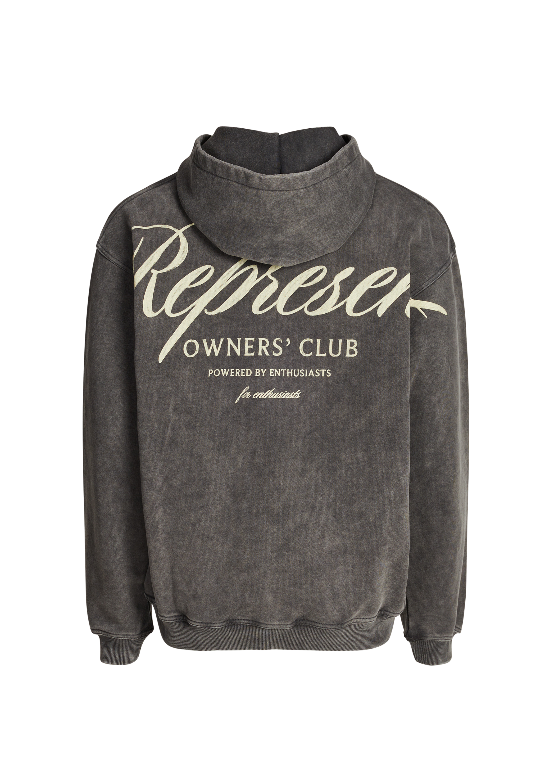 Cotton hooded sweatshirt REPRESENT Grey