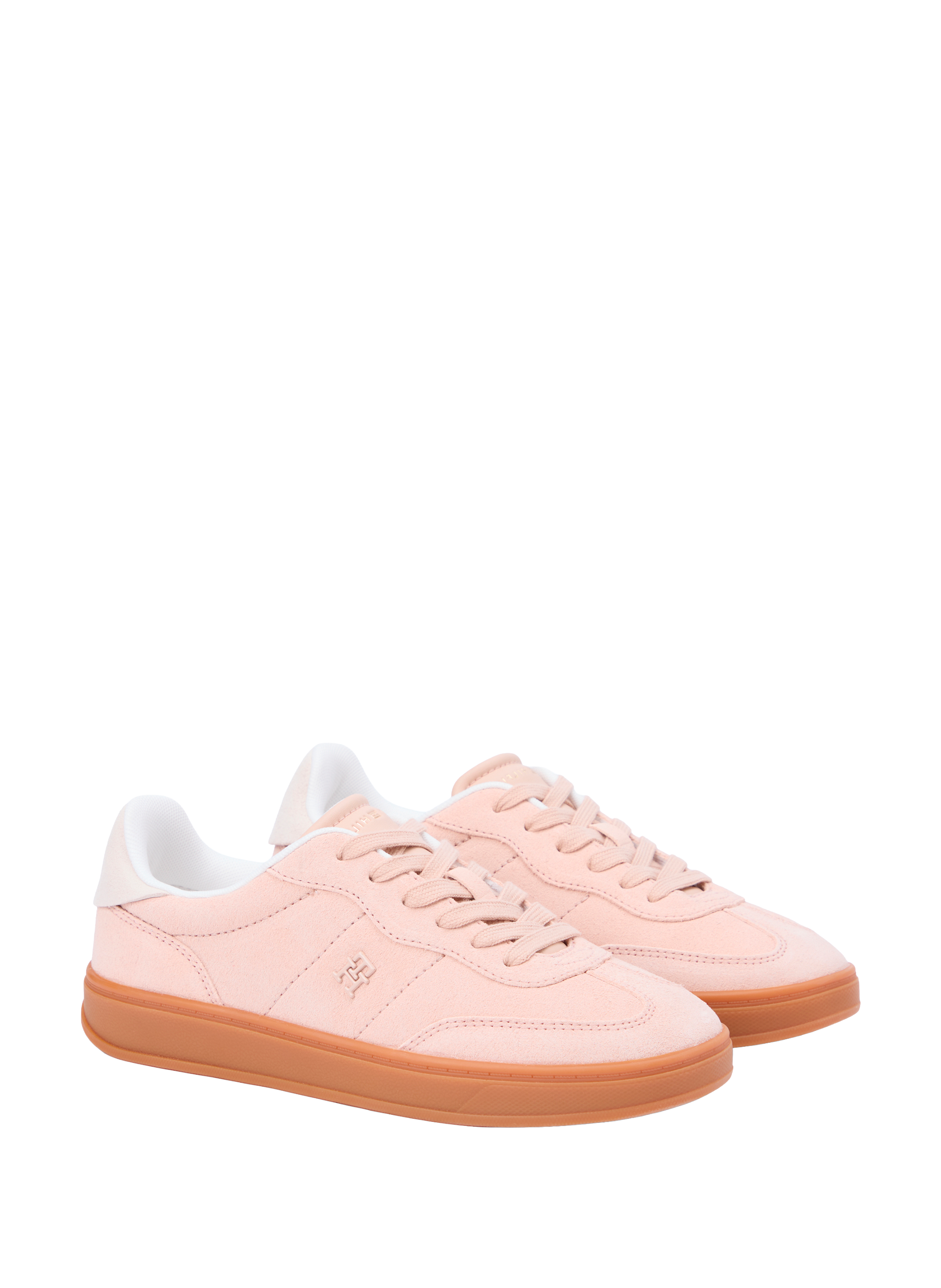 Jackie 12B2 suede leather sneakers TOMMY HILFIGER Pink