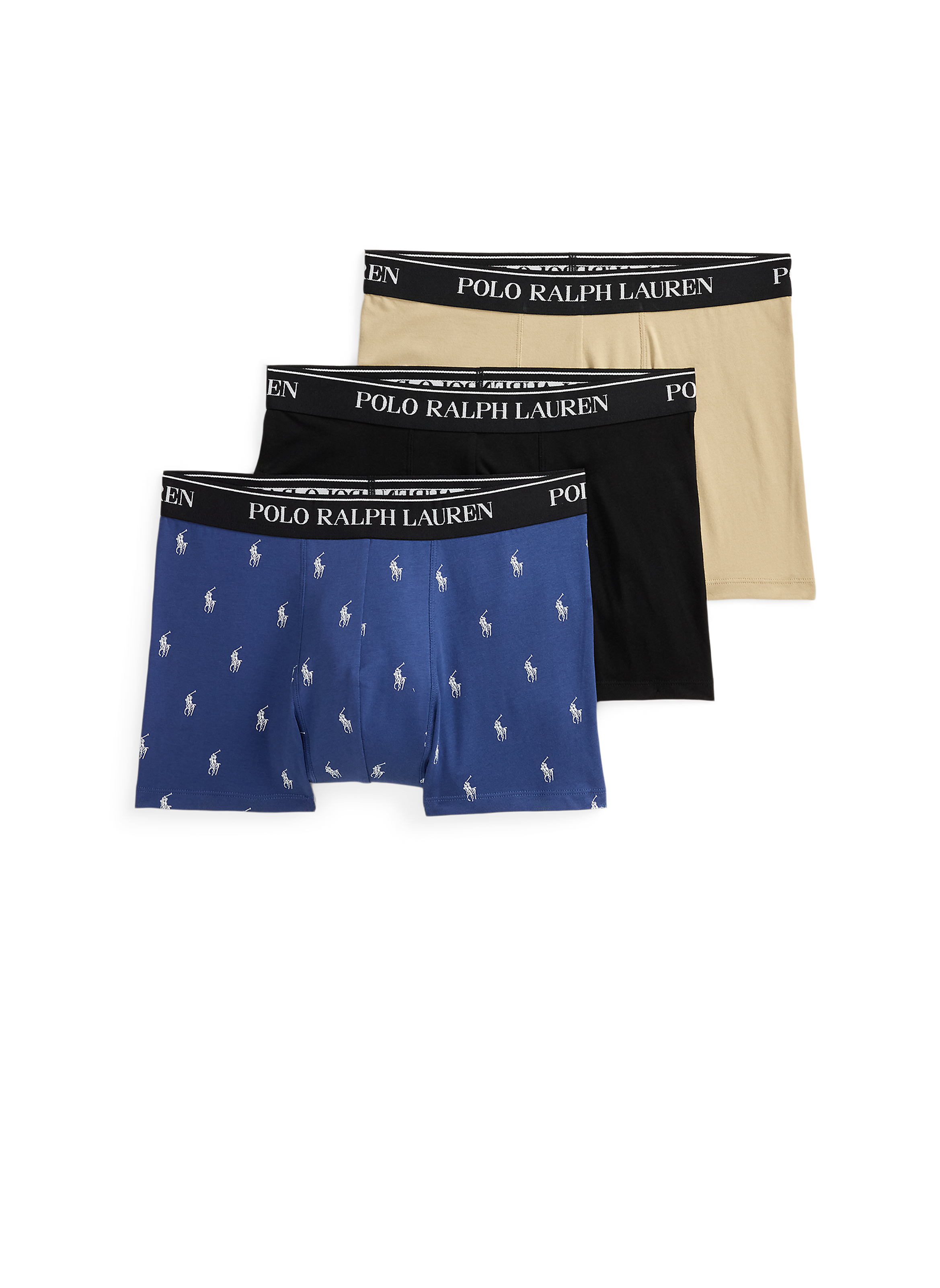 Lot de 3 boxers en coton POLO RALPH LAUREN Multicolore
