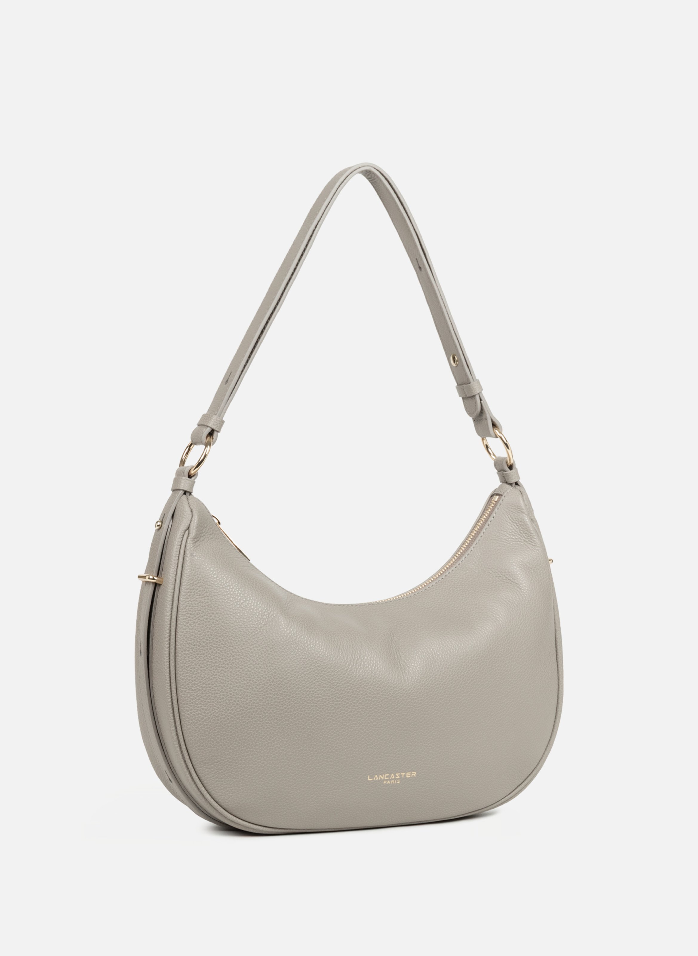 Grand sac besace - milano aria LANCASTER Gris