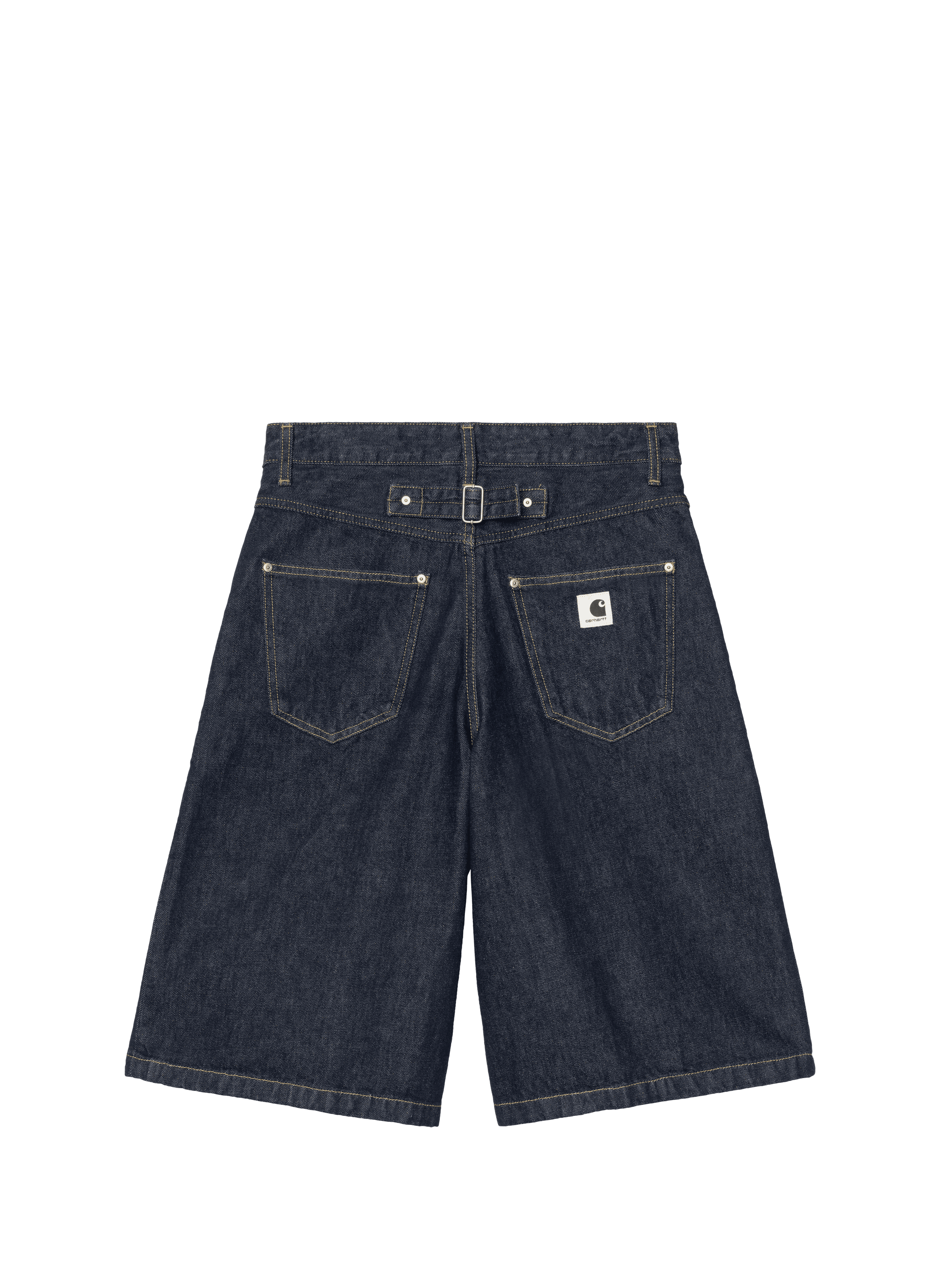 Cotton denim Belmont Bermuda CARHARTT WIP Blue