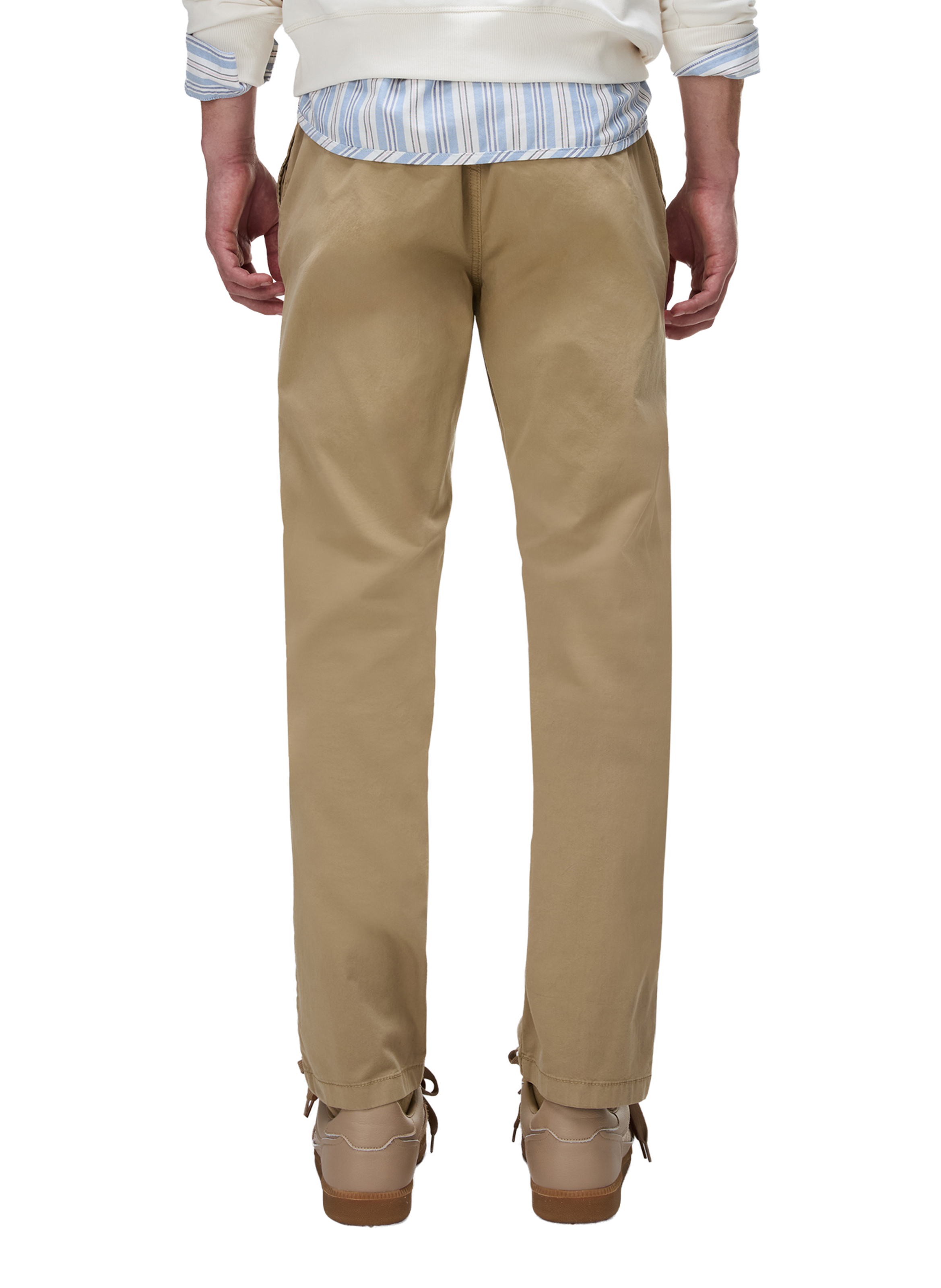 Pantalon en coton NAPAPIJRI Beige