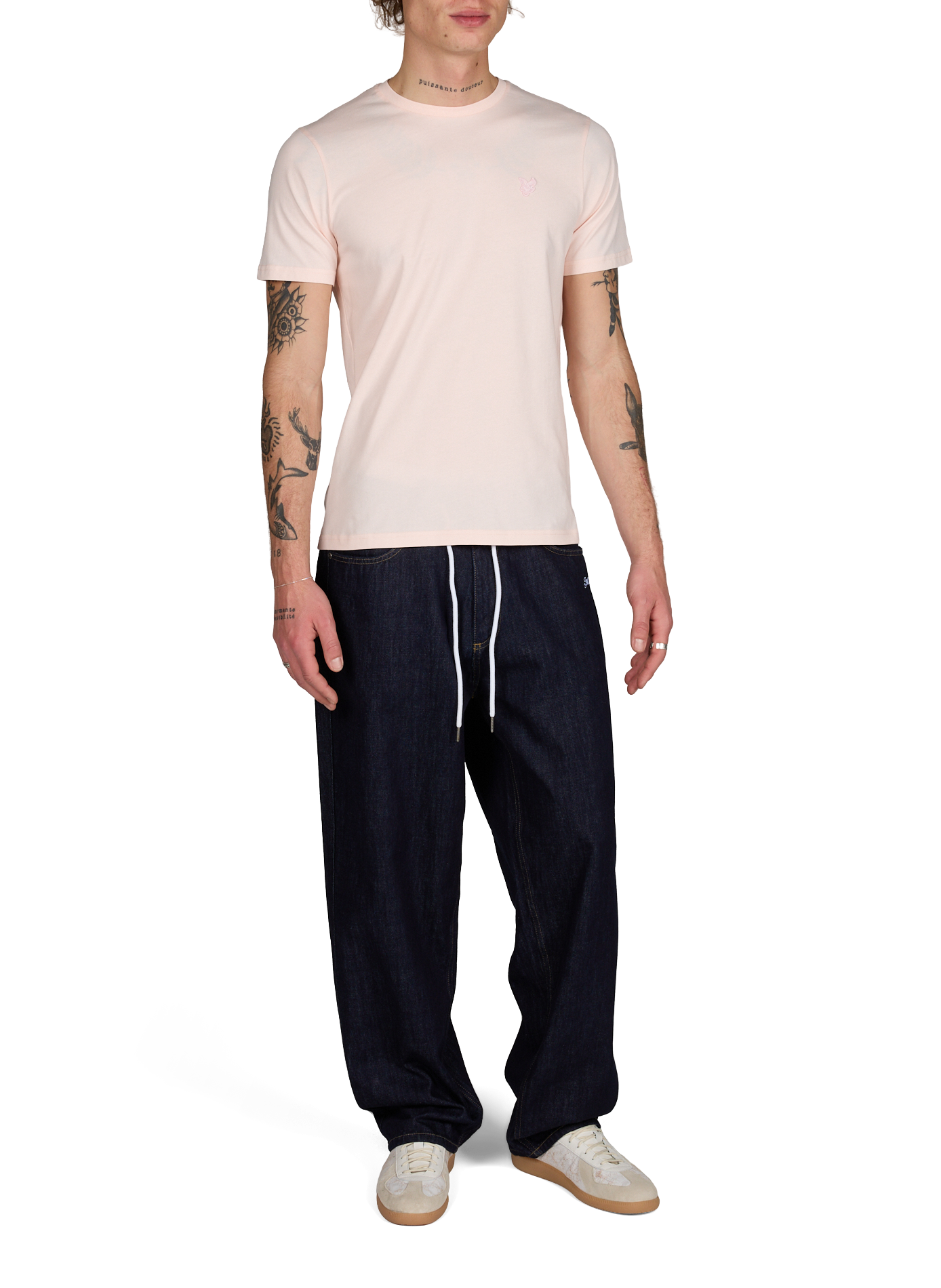 Logo T-shirt LYLE & SCOTT Pink