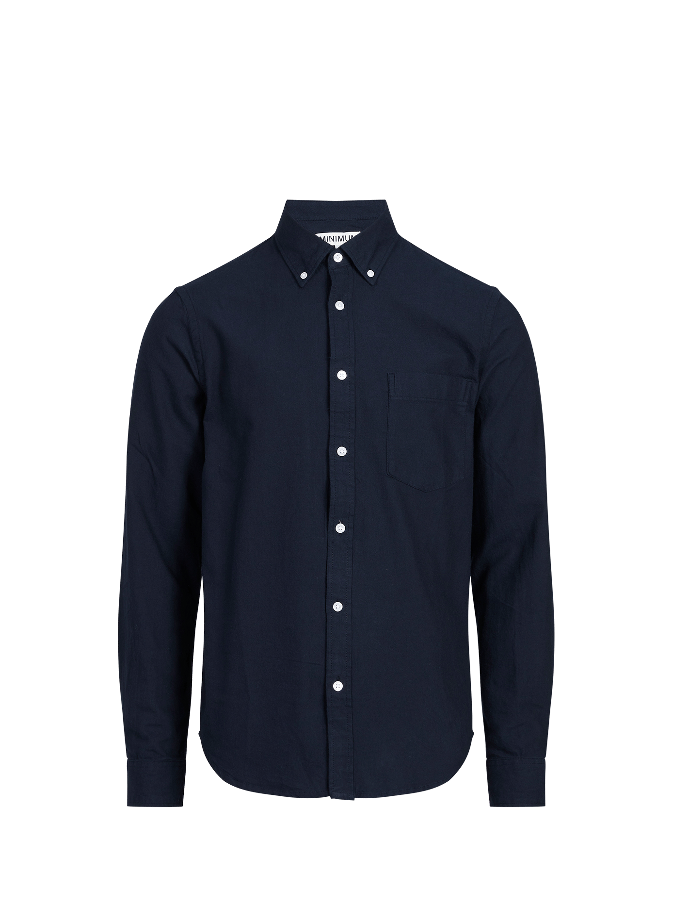 Cotton shirt MINIMUM Blue