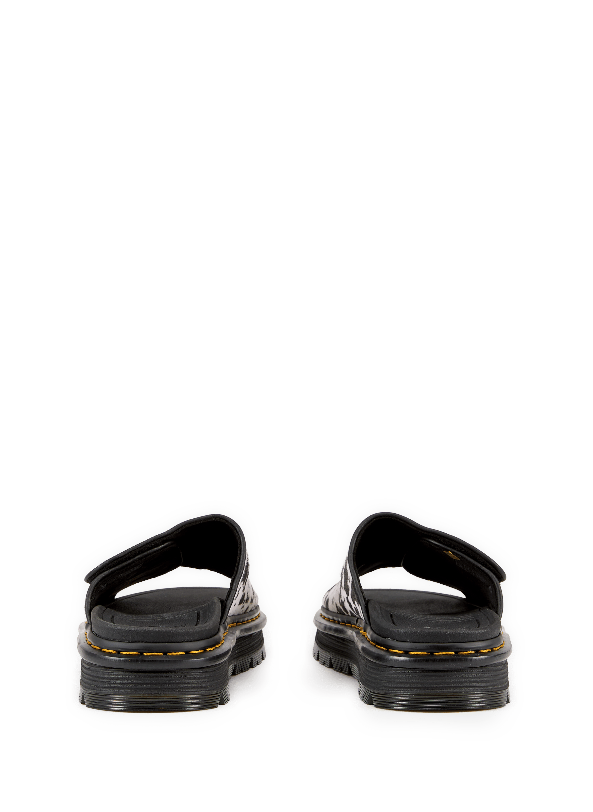 Zebzag Hair-On Dalmatian Leather Platform Sandals DR. MARTENS Multicolour