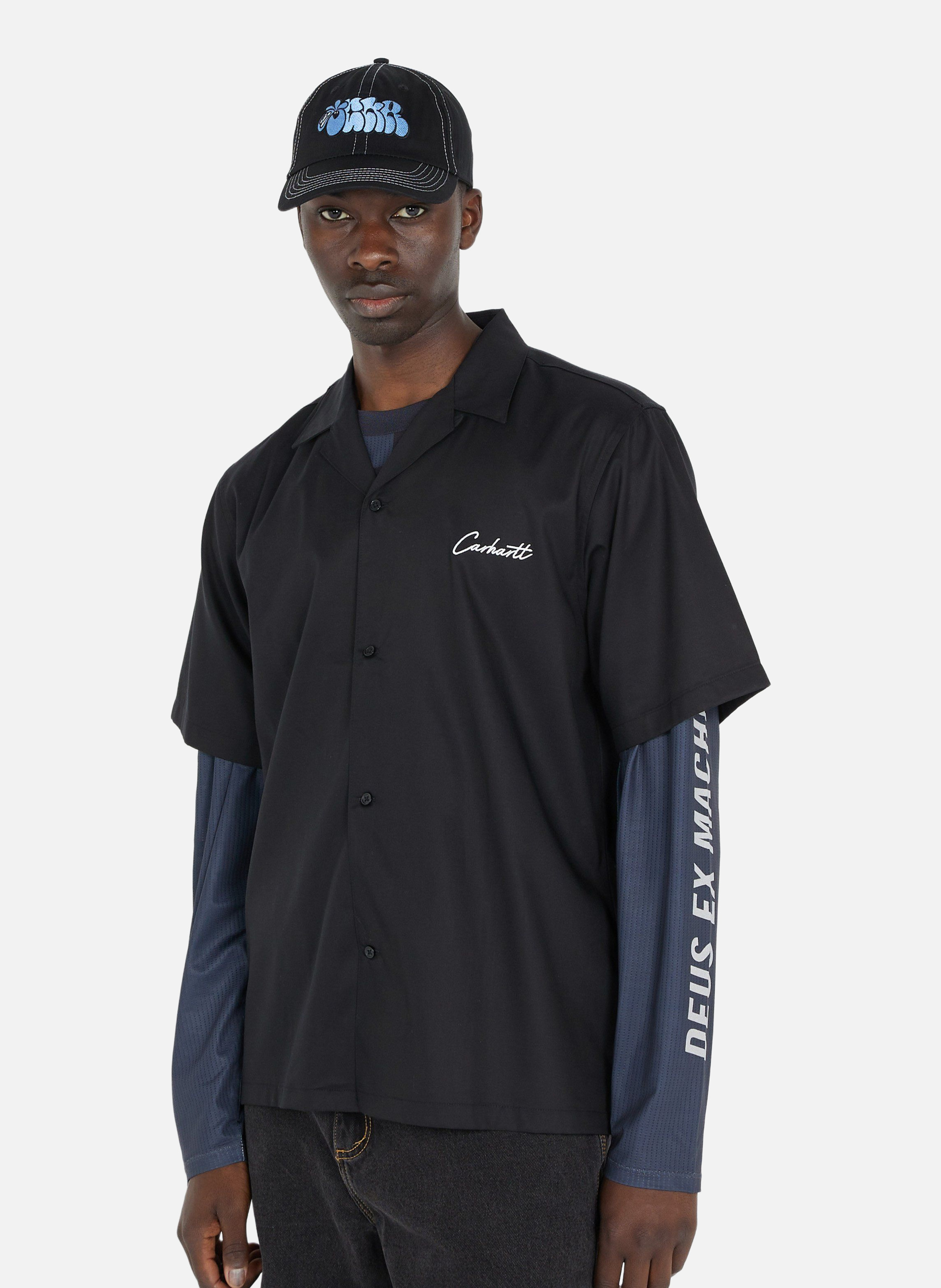 Chemise s/s delray shirt CARHARTT WIP Noir
