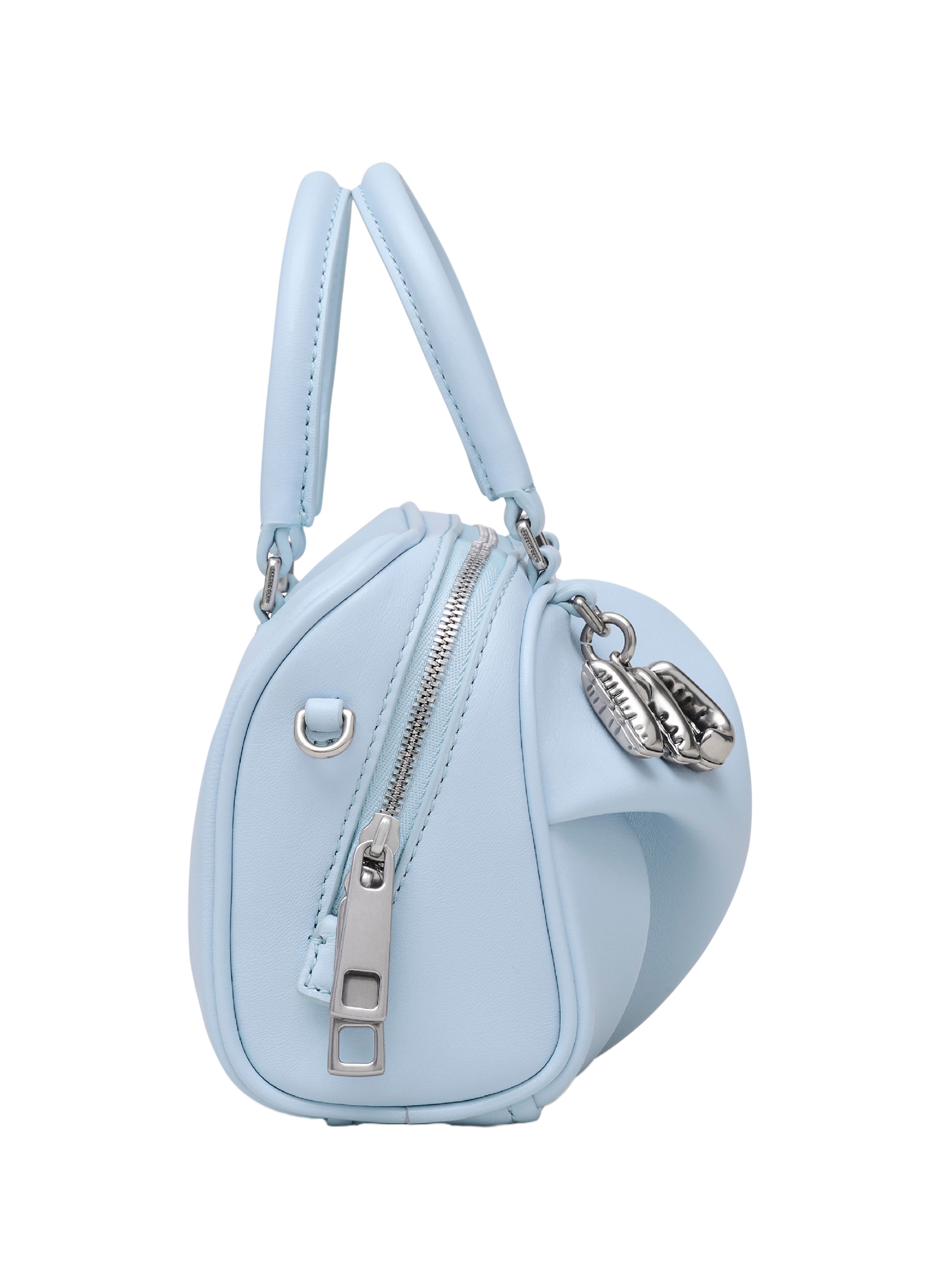 The Mini Wave Leather Crossbody Bag MARC JACOBS Blue