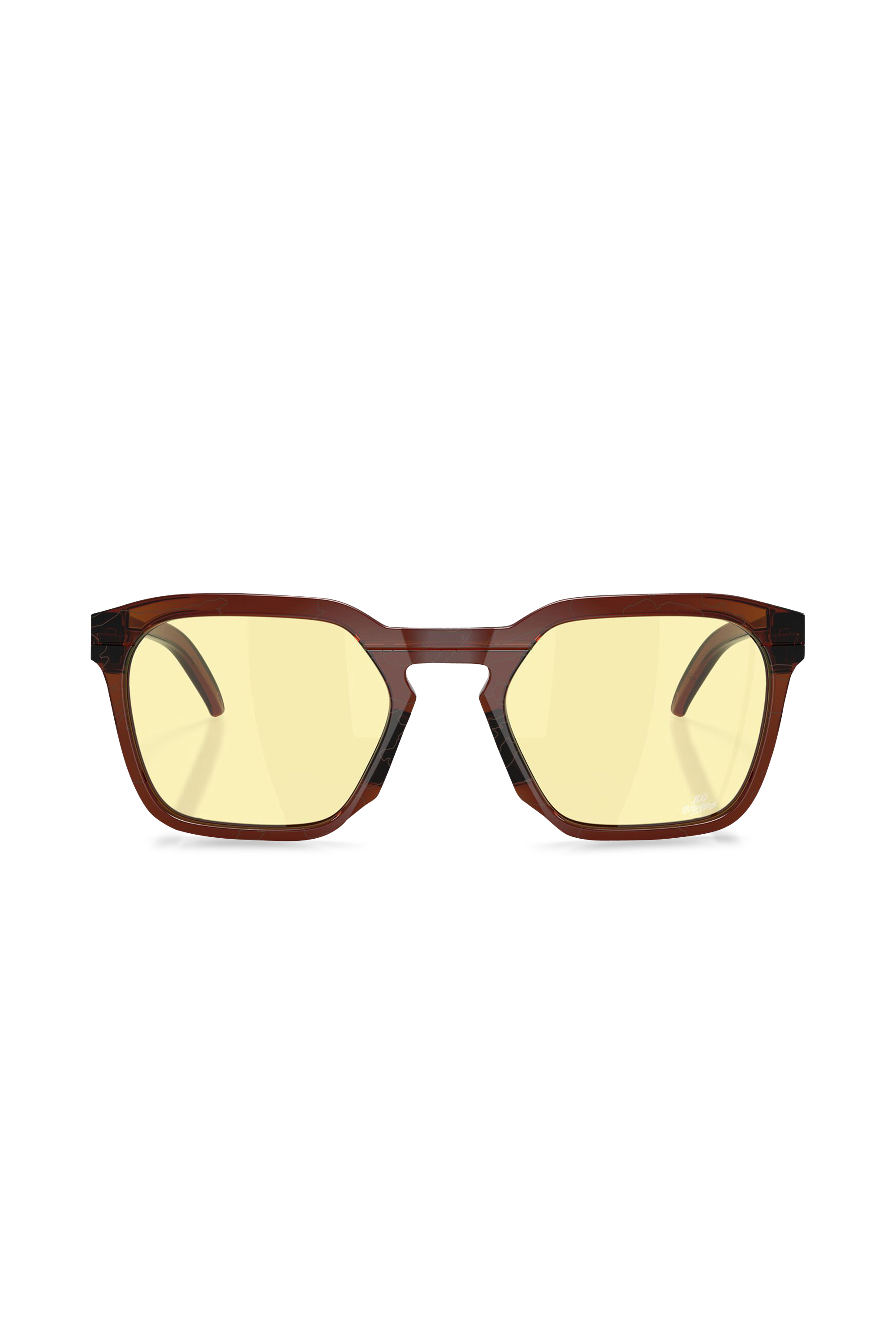 Lunettes de soleil hstn sq OAKLEY Marron