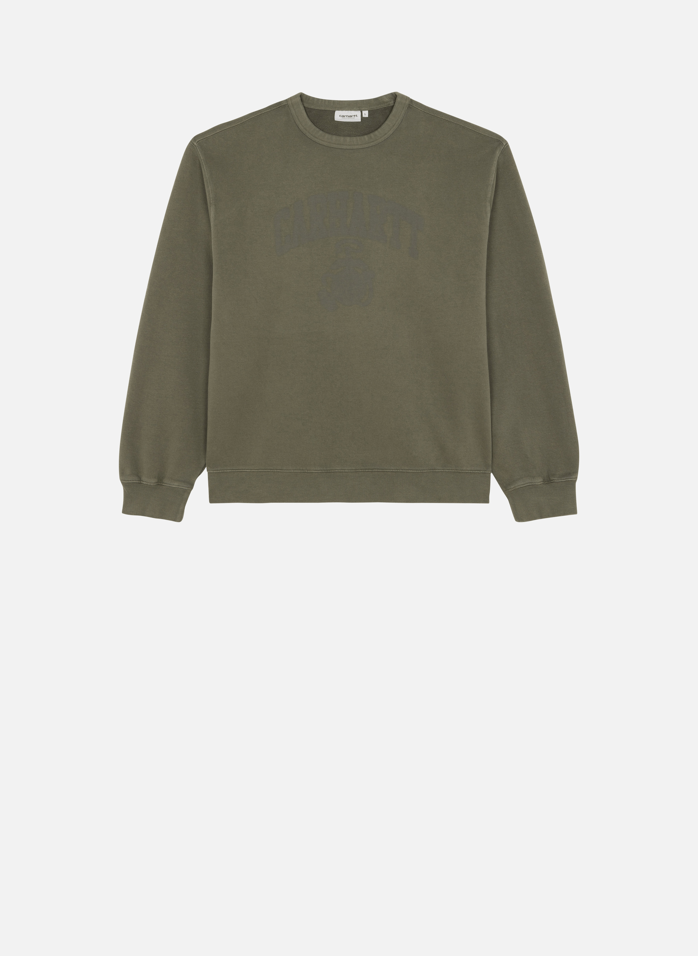 Sweatshirt faded pond corps sweat CARHARTT WIP Kaki