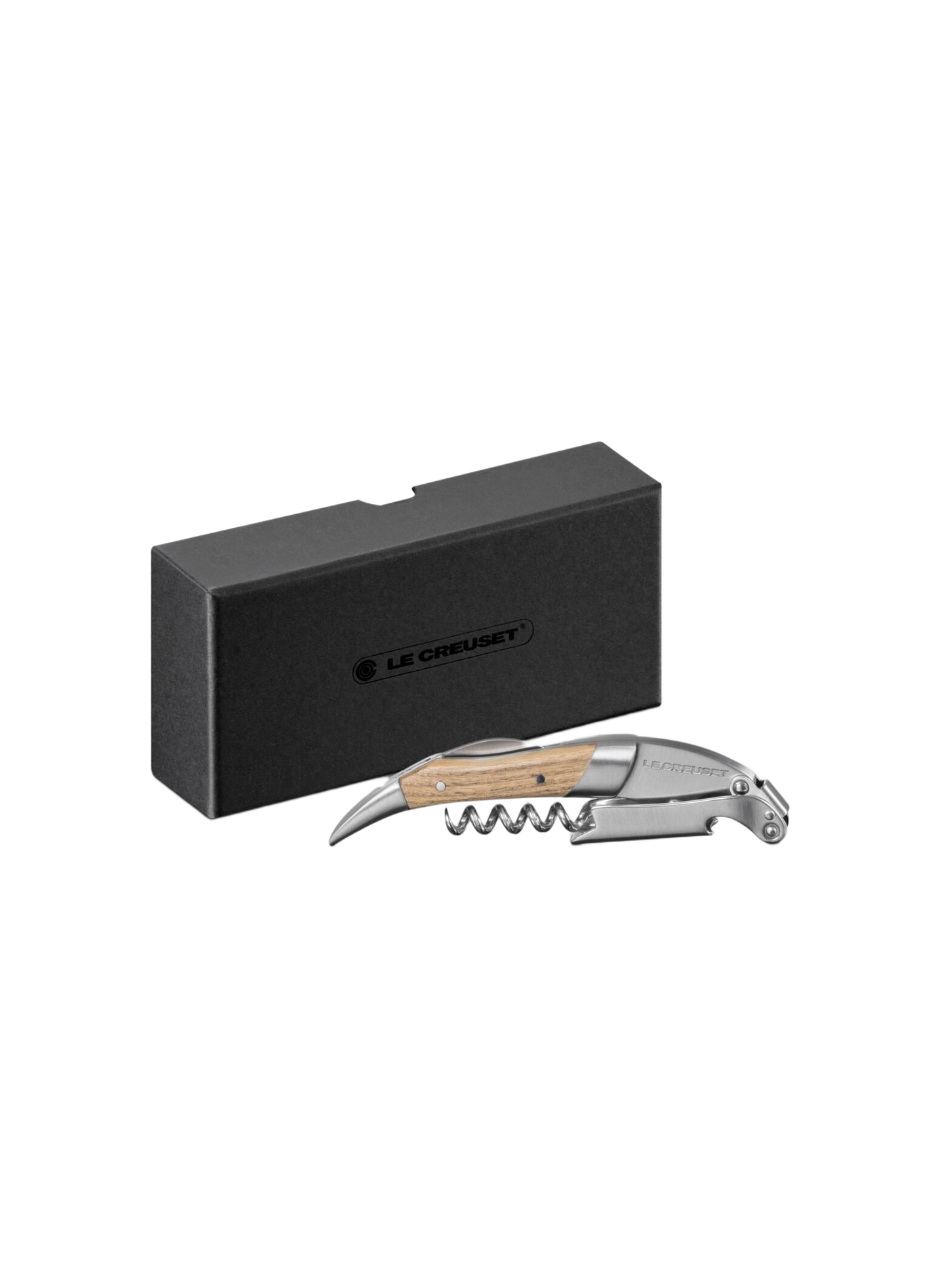 Korkenzieher Sommelier Premium aus Eichenholz LE CREUSET Braun