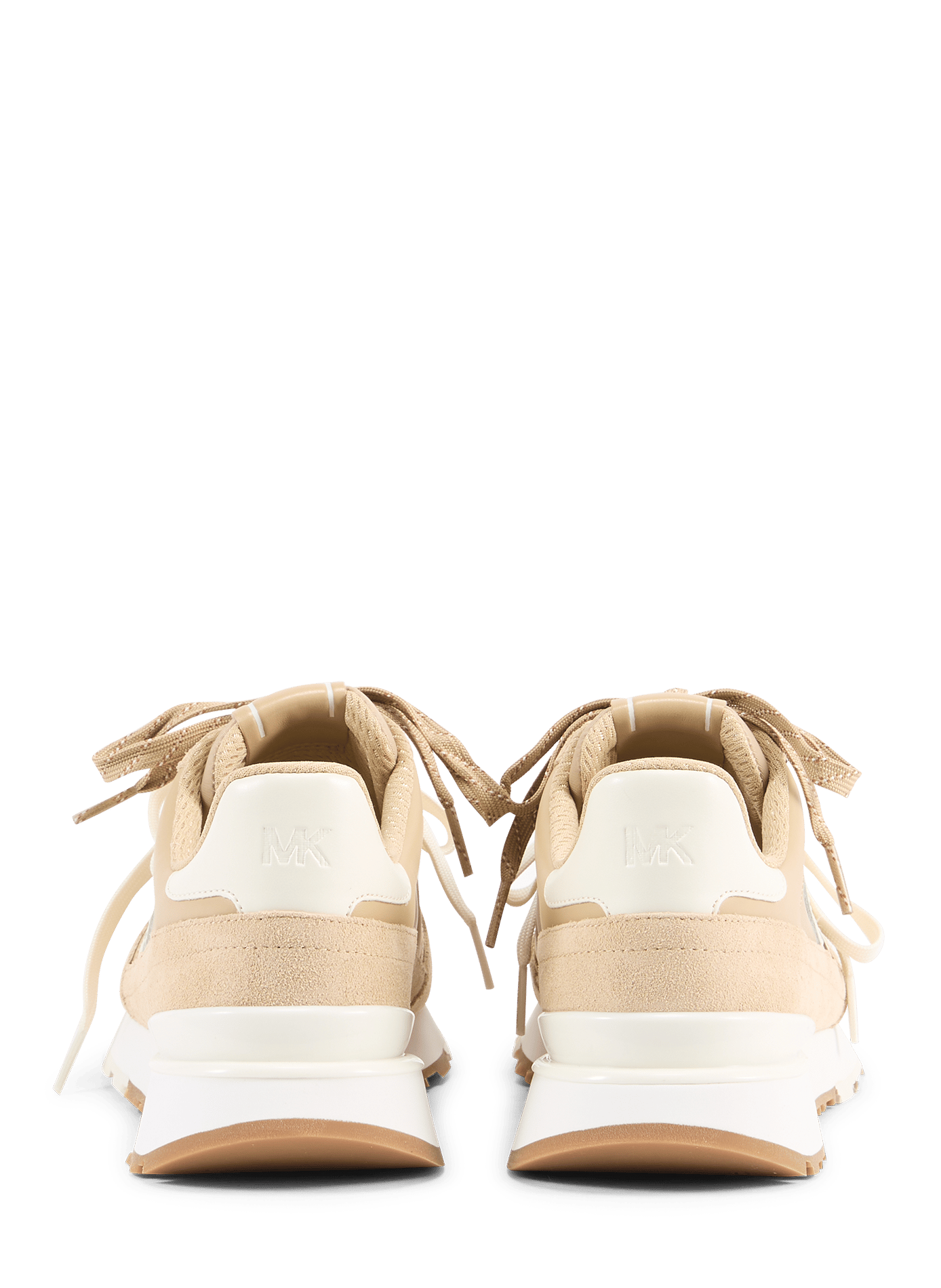 Tweemateriaal sneakers Nova Trainer MICHAEL KORS Beige