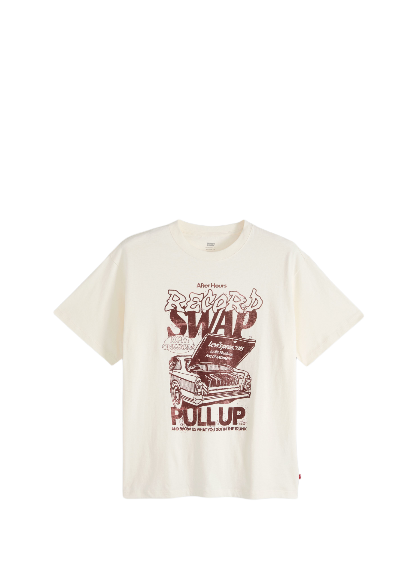 Printed T-shirt LEVI'S Beige
